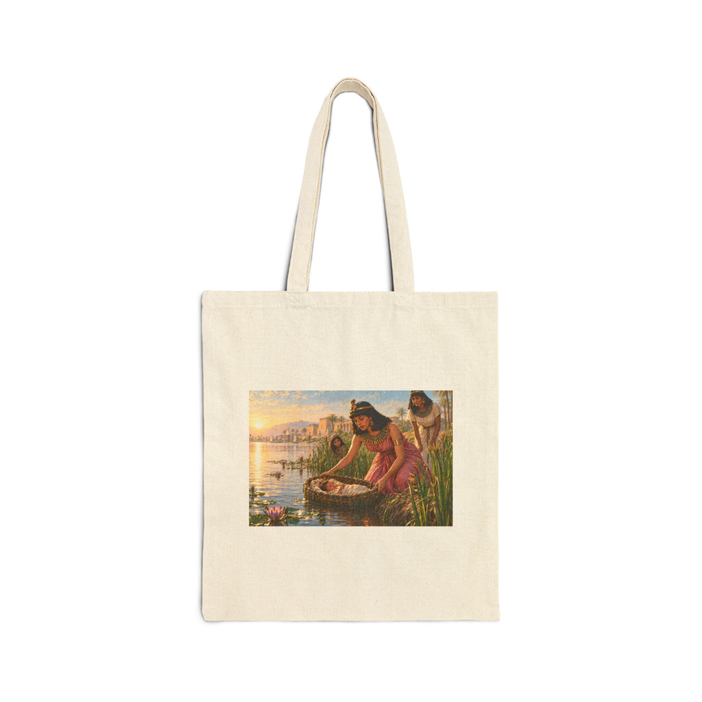 Hulabuloo — Jesus with Children & Baby Moses — Bible Tote Bag
