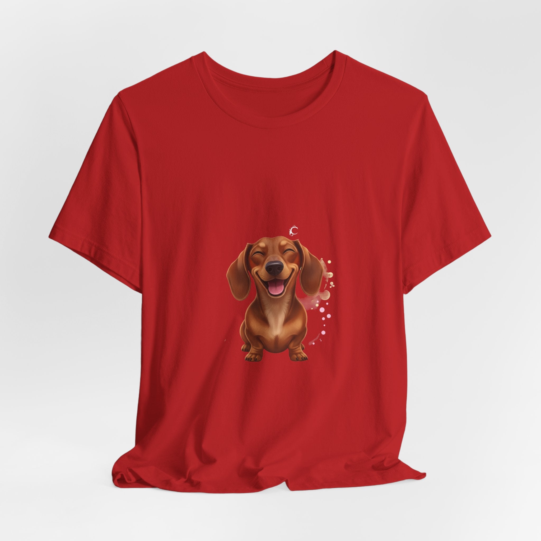 Dachshund Smile T-Shirt — Cute Happy Wiener Dog Tee