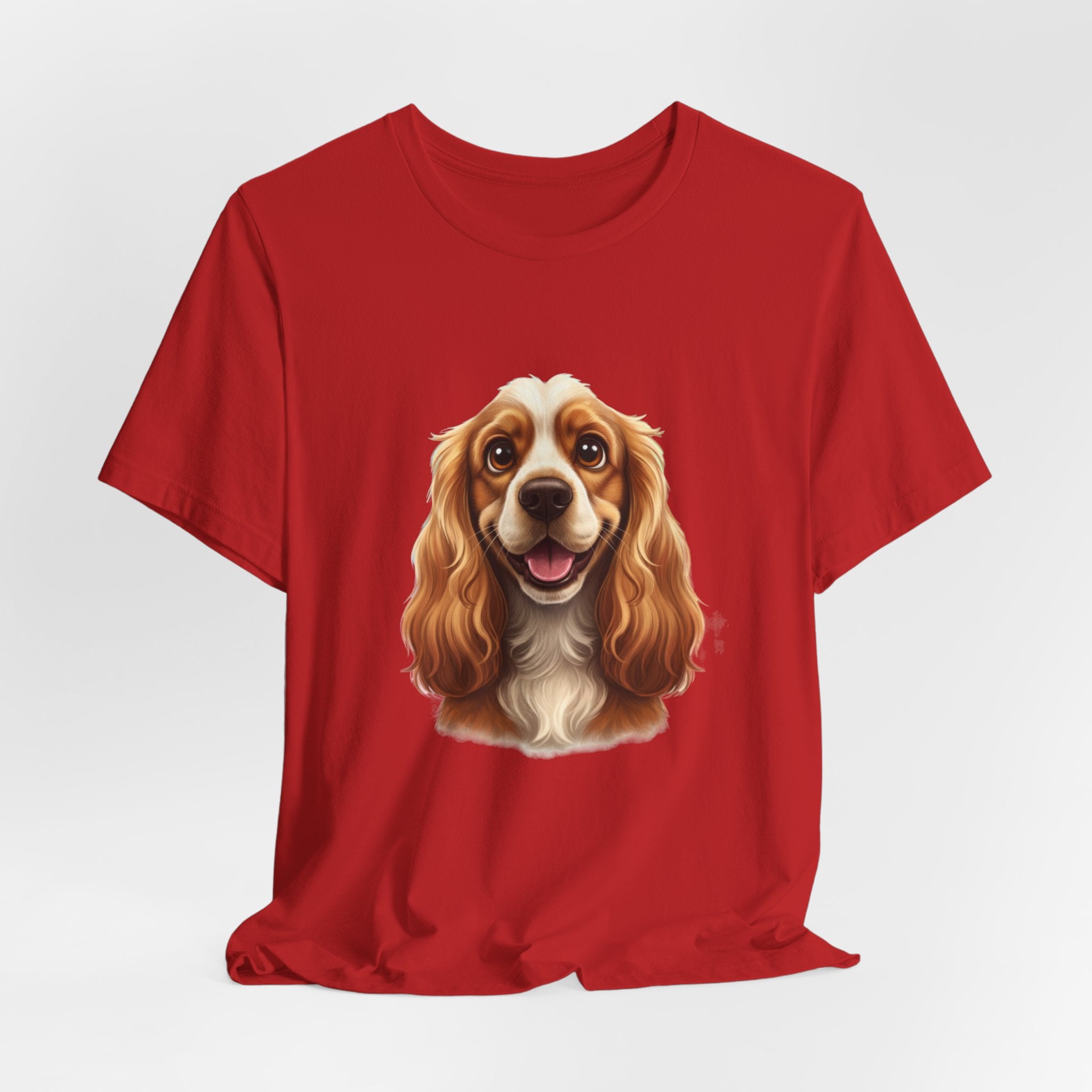 Cavalier King Charles Spaniel Portrait Tee - Cute Dog Lover T-Shirt