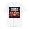 Summer Chillin' at Movies T-Shirt — Cute  Guinea Pigs Graphic Tee