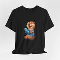 Otter Holding Fish Tee — Cute Marine Animal T-Shirt