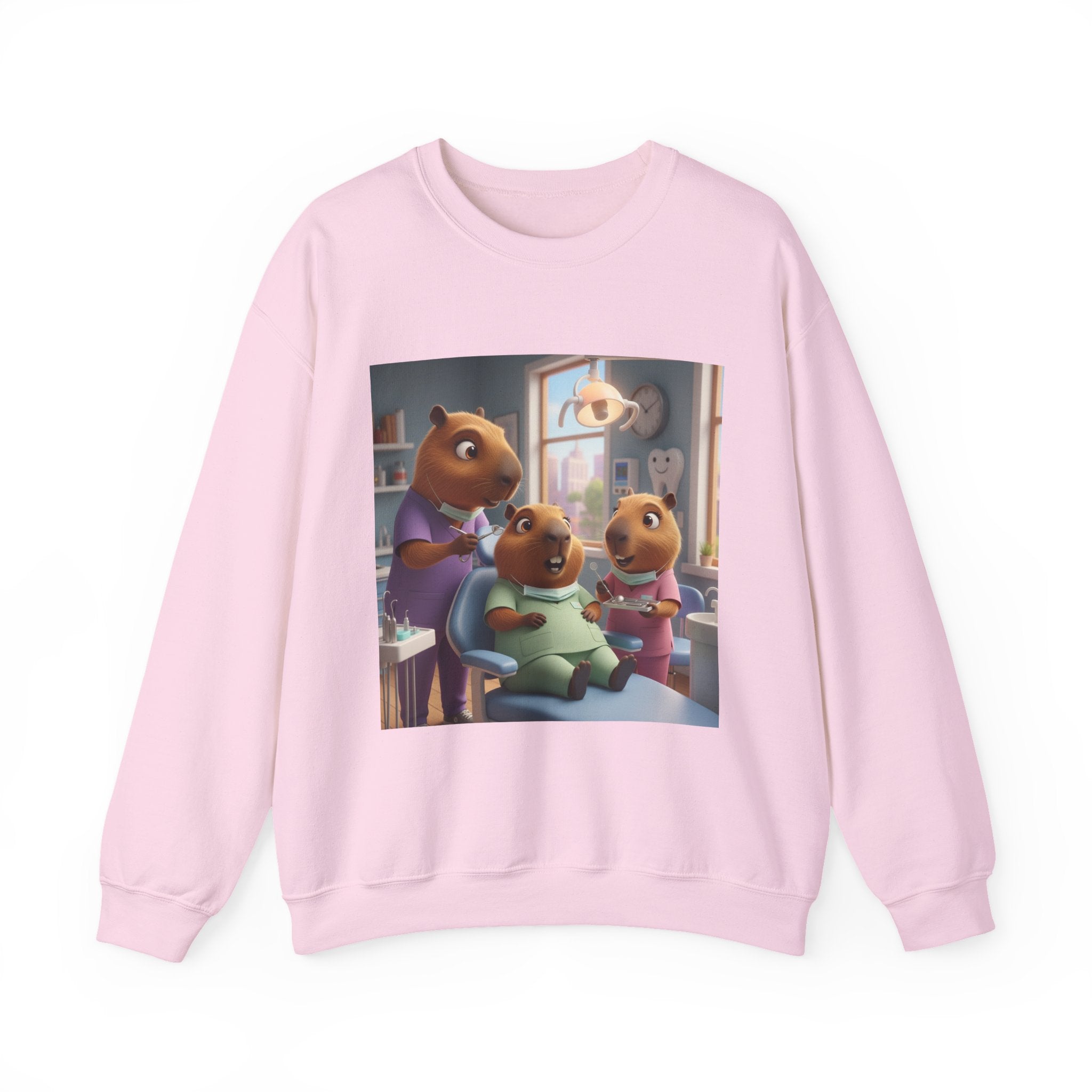 Capybara Dental Checkup Sweatshirt