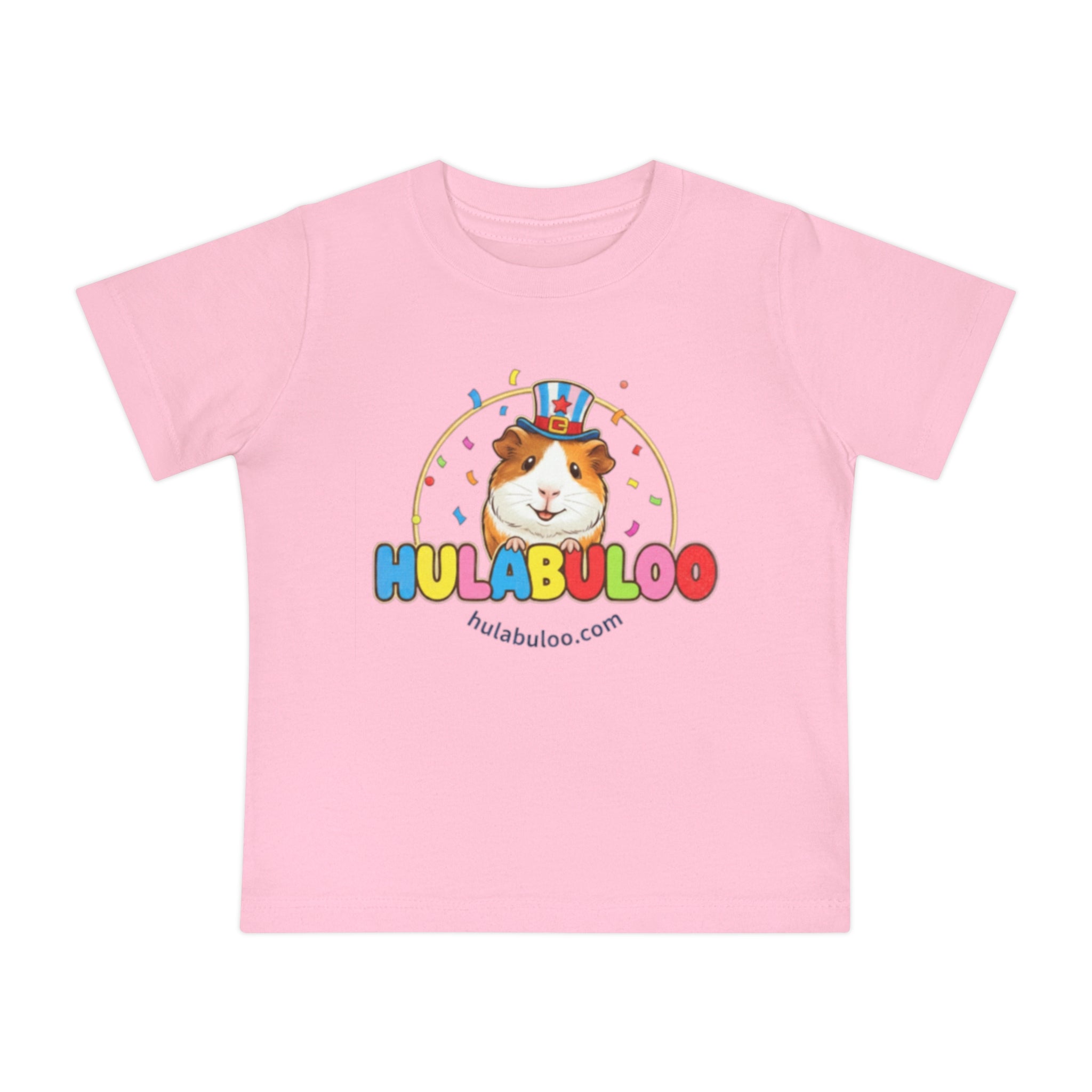 Baby T-Shirt — Colorful Cute 'HULABULOO' Chester Graphic Tee