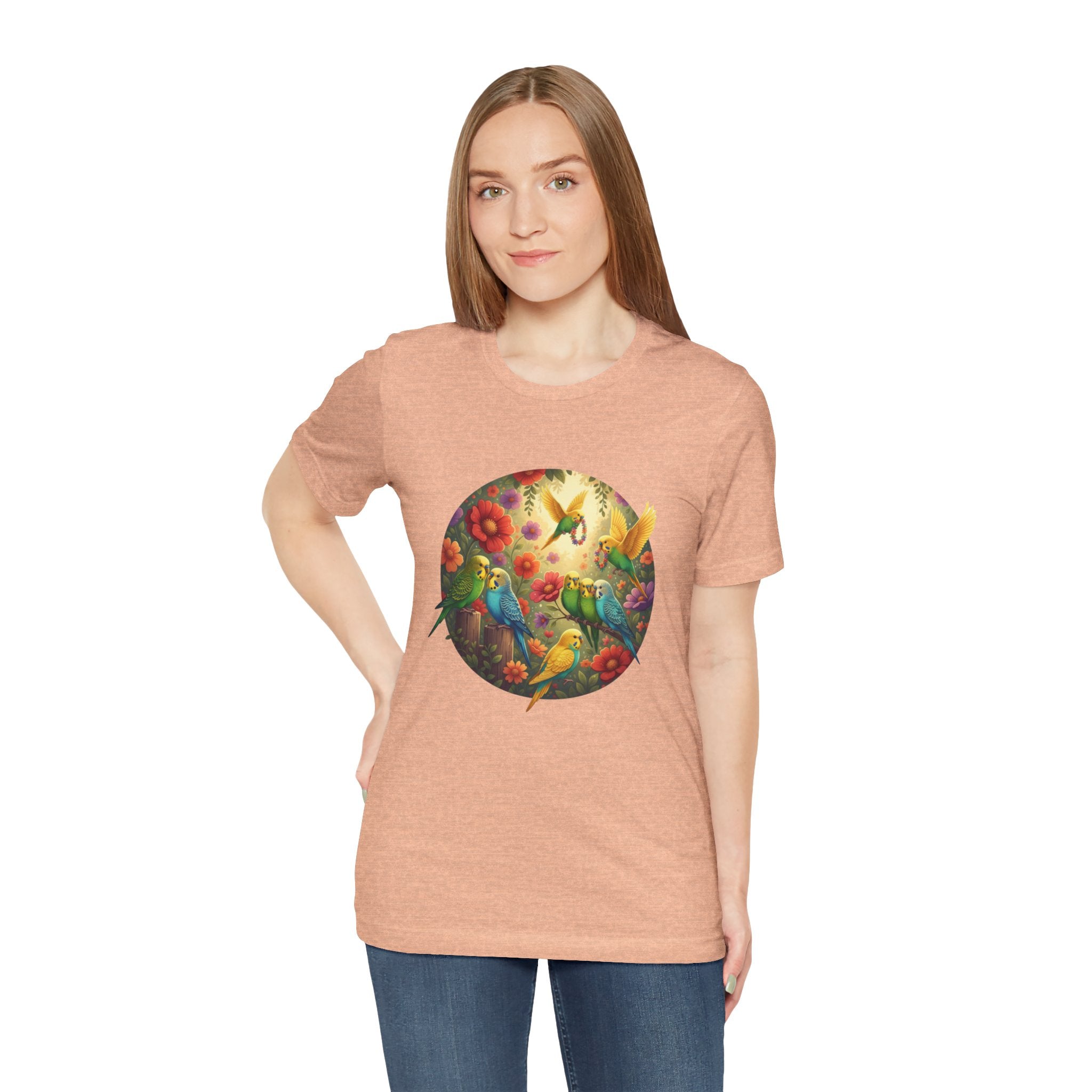 Tweets — Parakeets — Garden Party T-Shirt