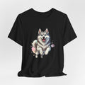 Husky T‑Shirt — Cute Alaskan Malamute Dog Tee