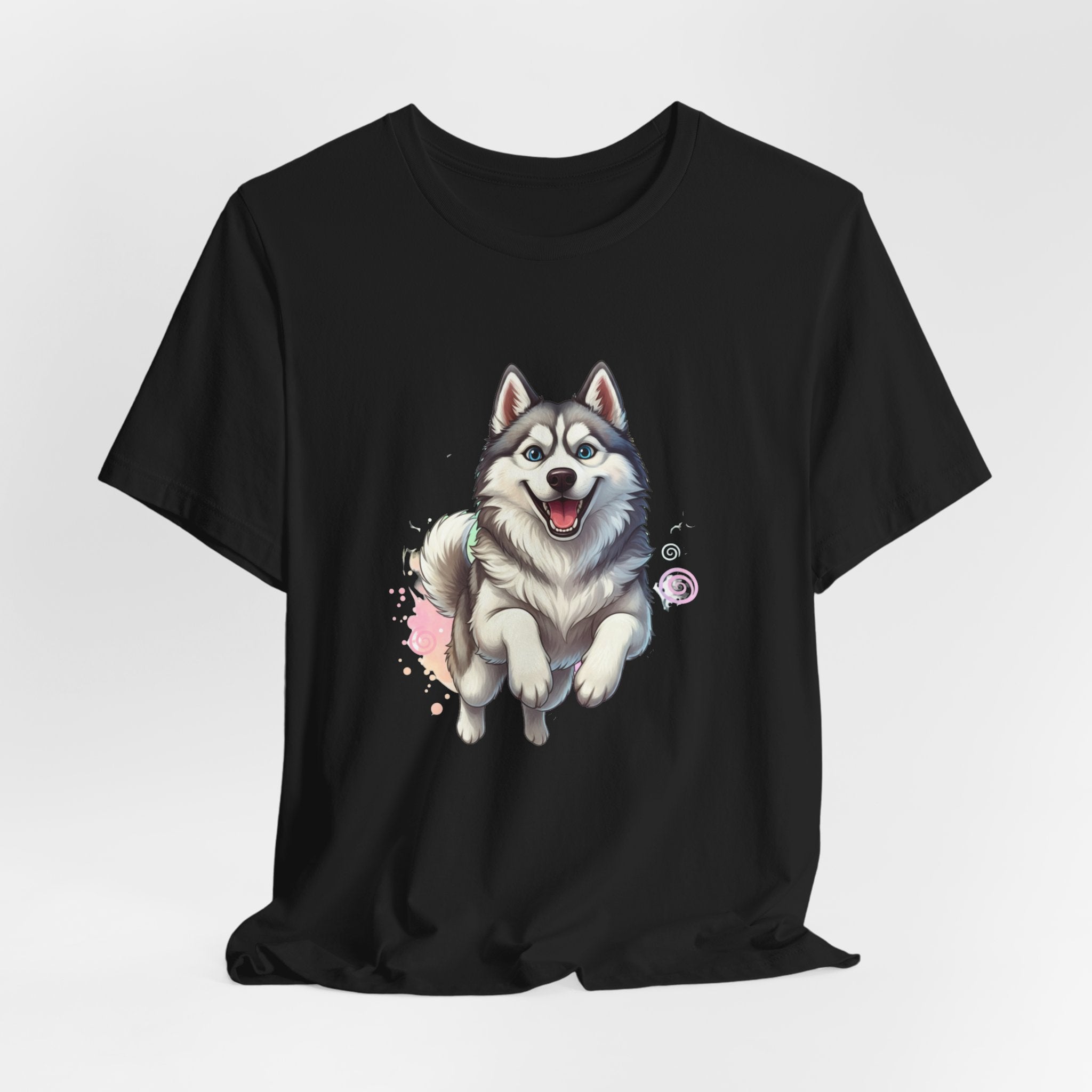Husky T‑Shirt — Cute Alaskan Malamute Dog Tee