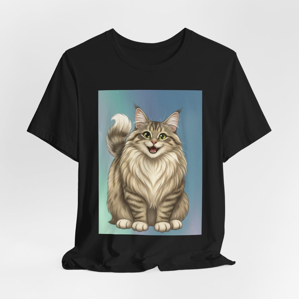 Cat — Norwegian Forest Cat — T-Shirt