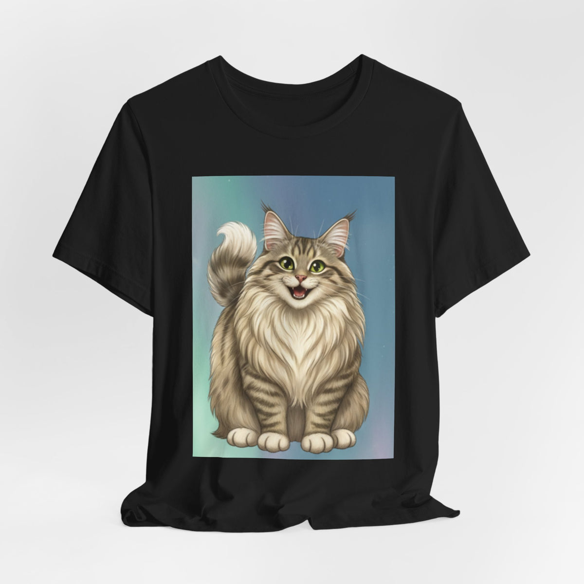 Cat — Norwegian Forest Cat — T-Shirt