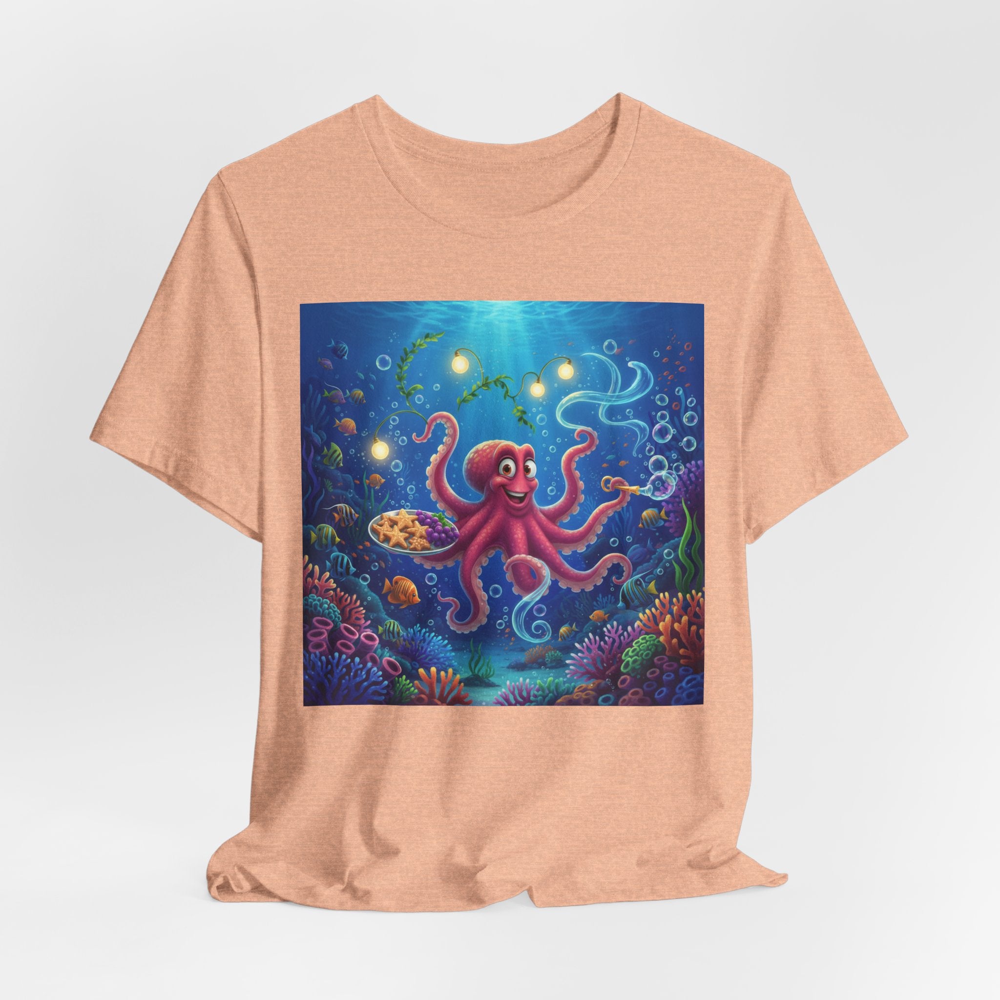Octopus Ocean Tee — Colorful Underwater Sea Life T-Shirt