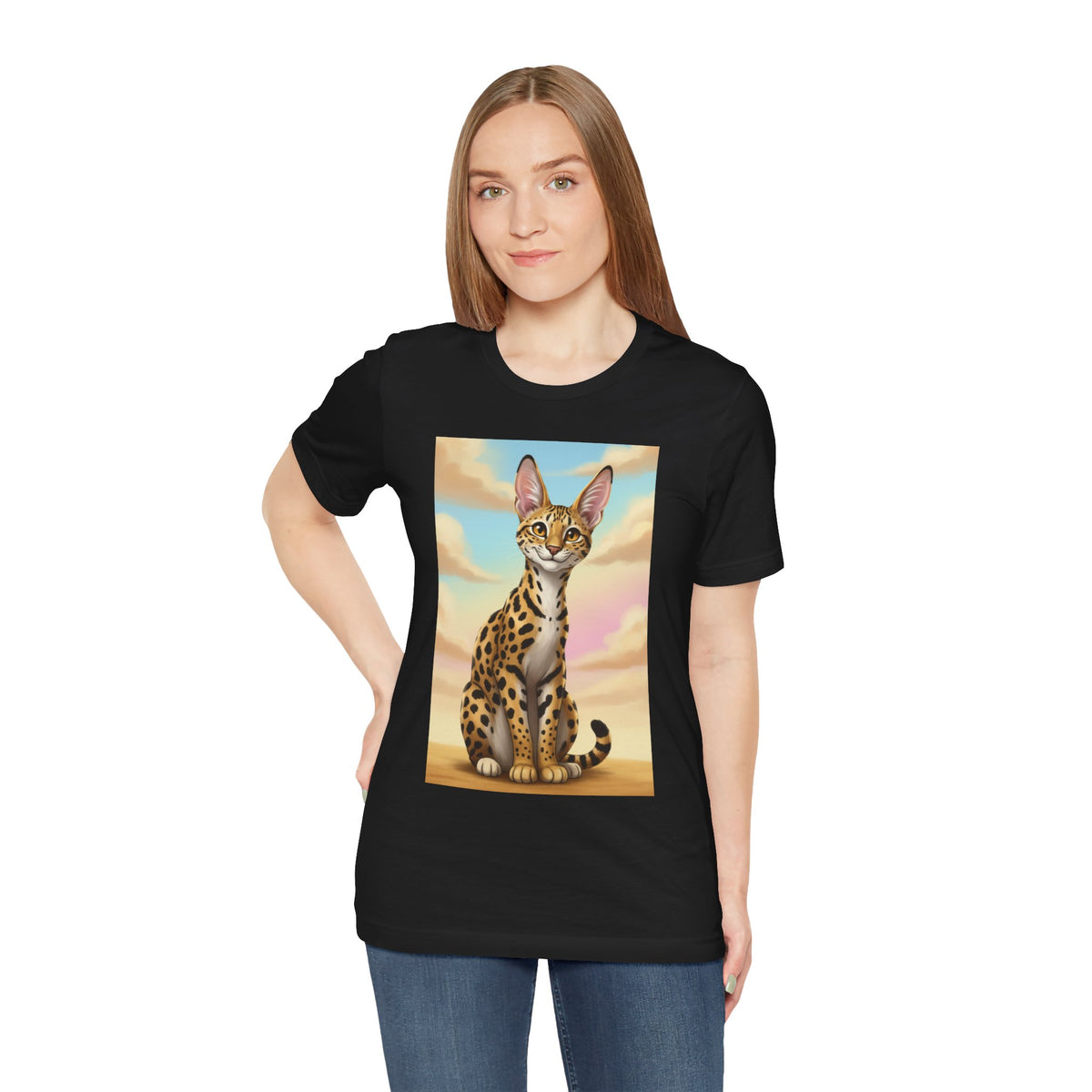 Cat — Savannah — T-Shirt