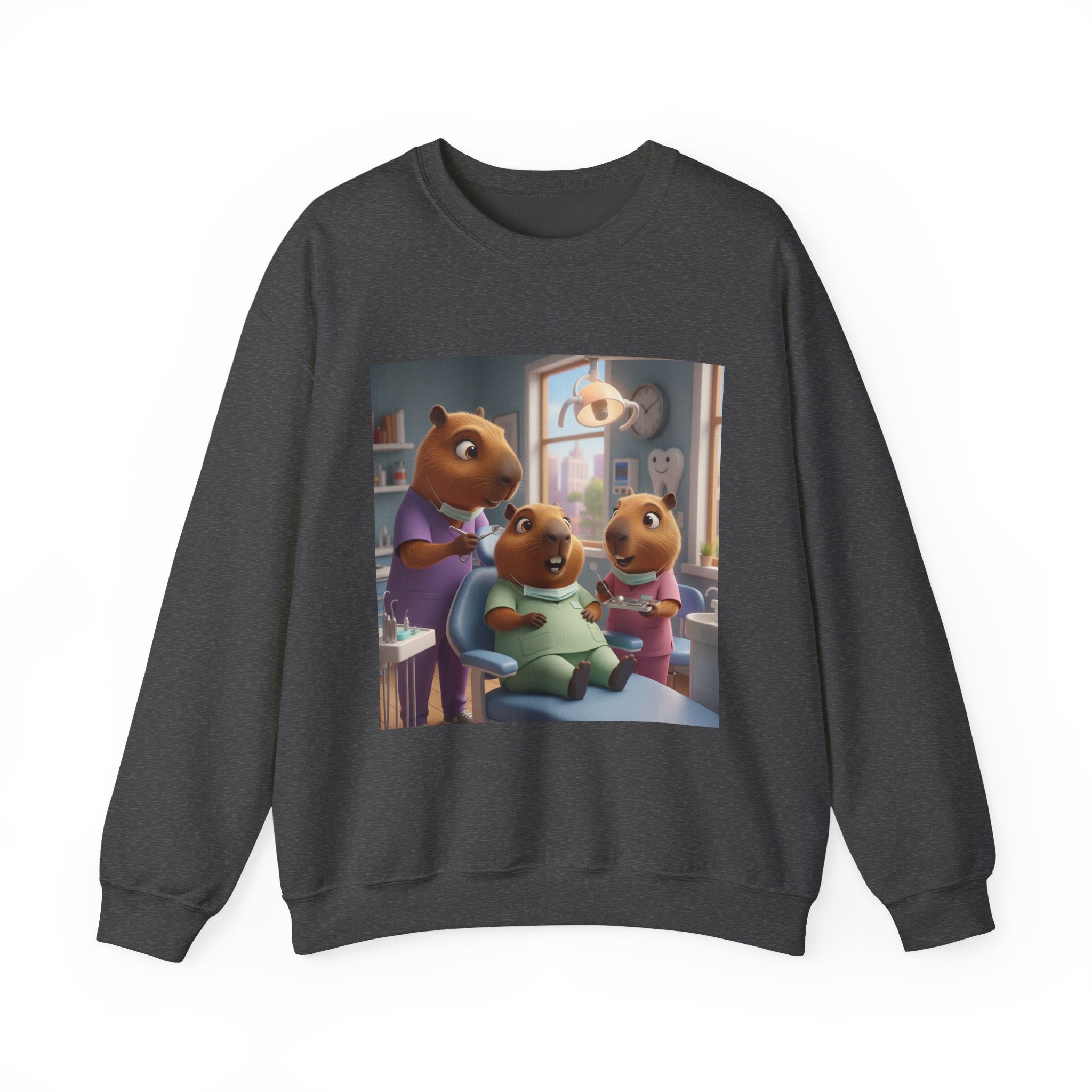 Capybara Dental Checkup Sweatshirt