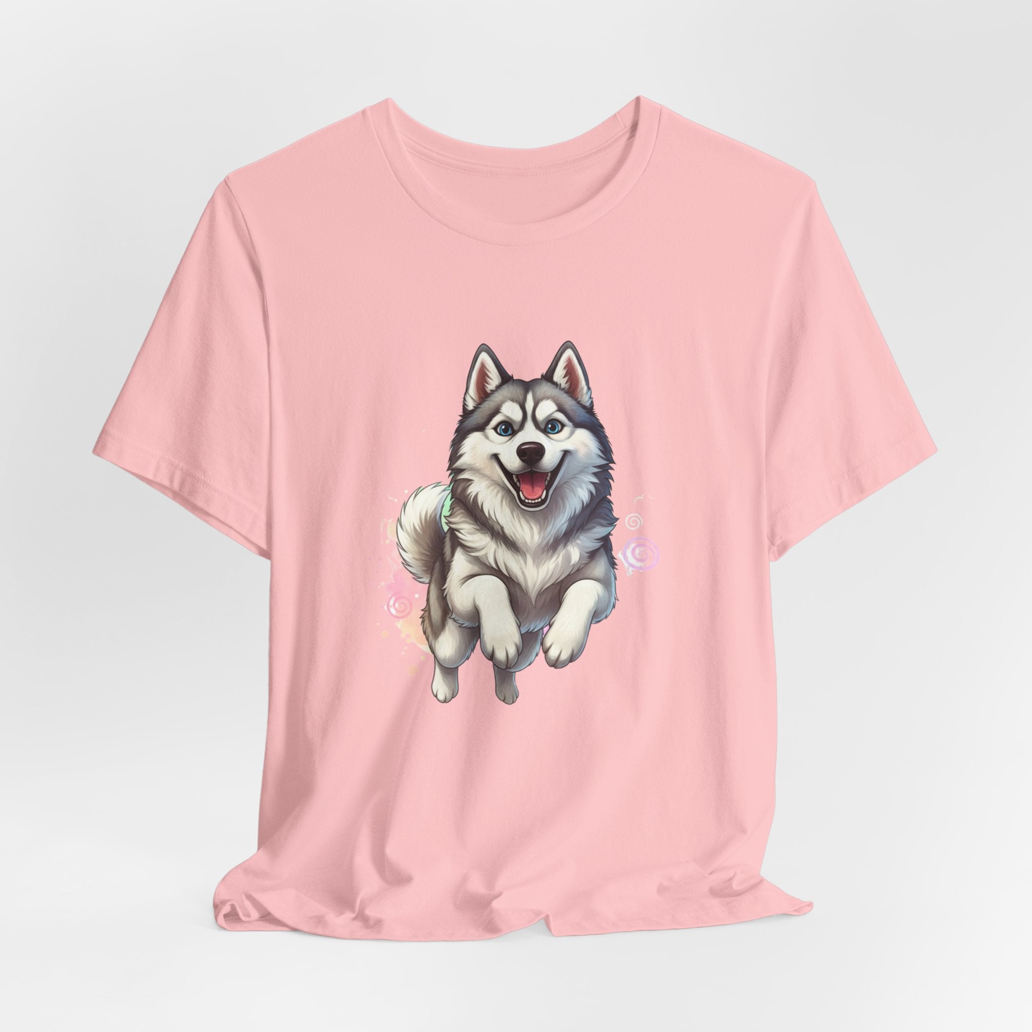 Husky T‑Shirt — Cute Alaskan Malamute Dog Tee