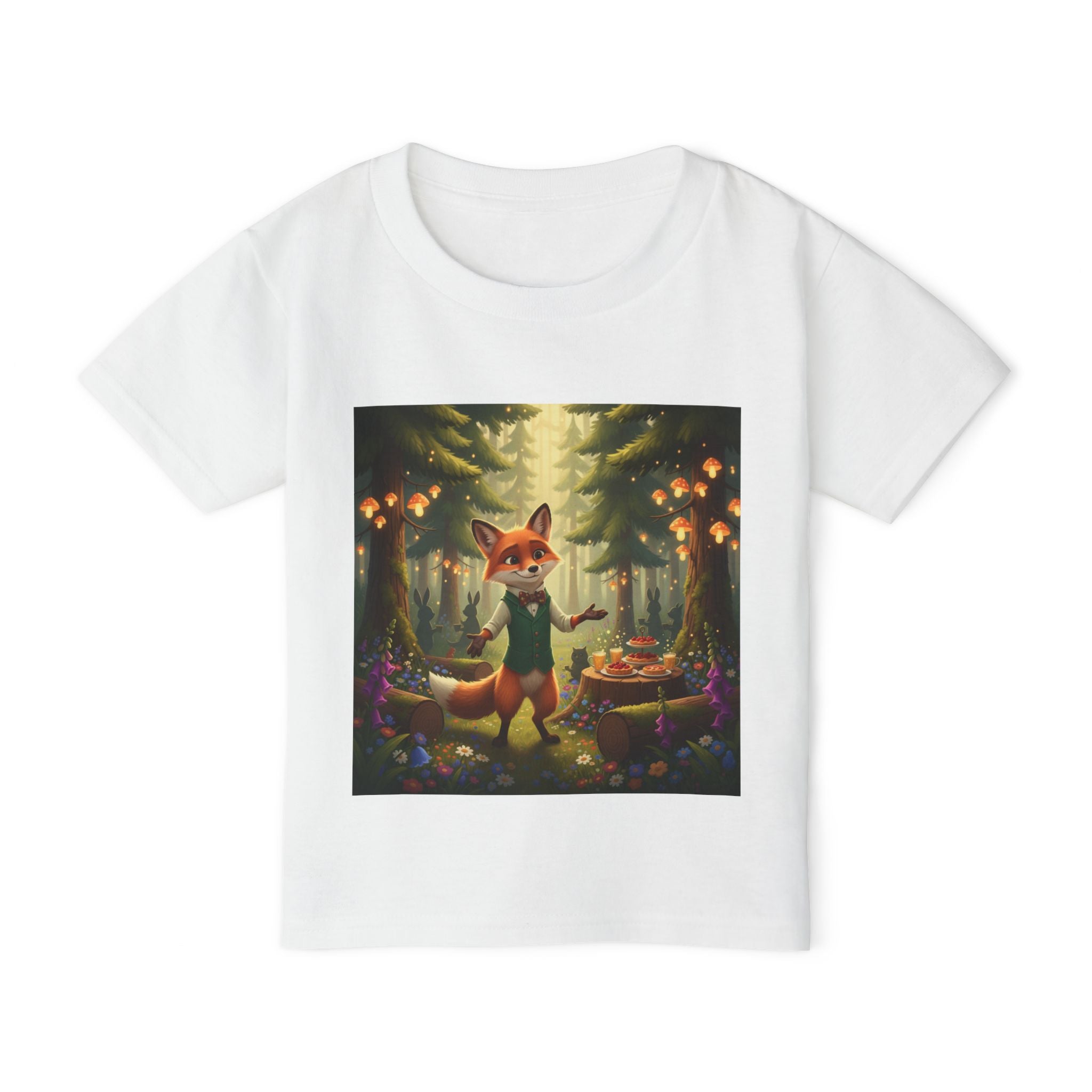 Hulabuloo — Fox — Forest Party Toddler T-Shirt