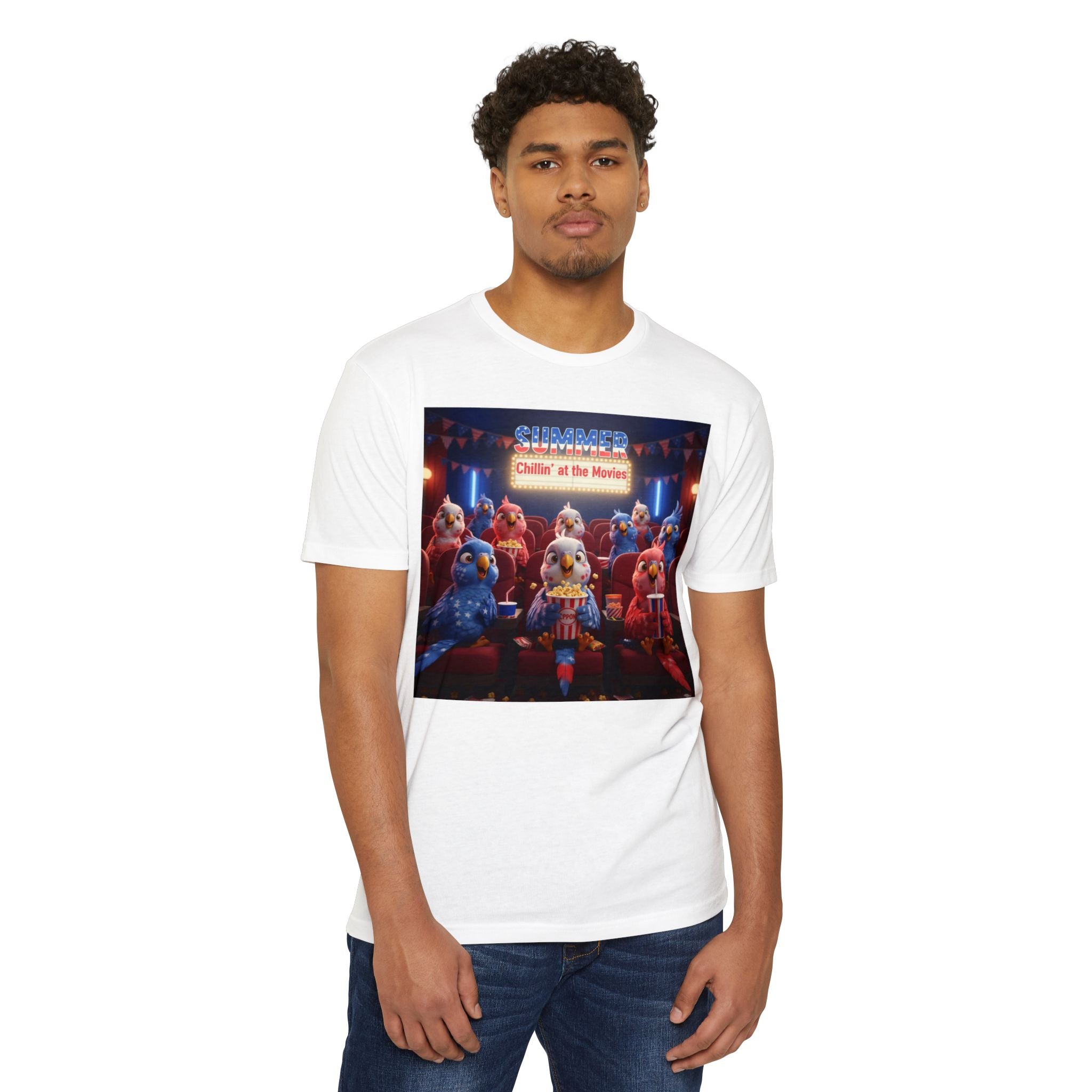 Tweets Birds Movie Theater T-Shirt