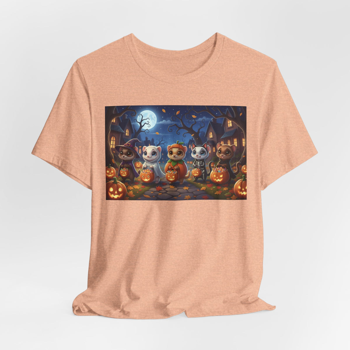 Ferrets Halloween Trick-or-Treat Tee