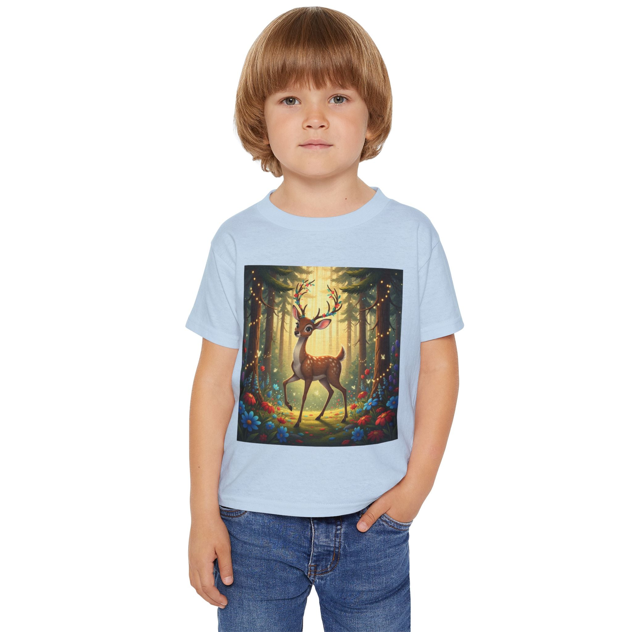Hulabuloo — Deer — Forest Party Toddler T-Shirt