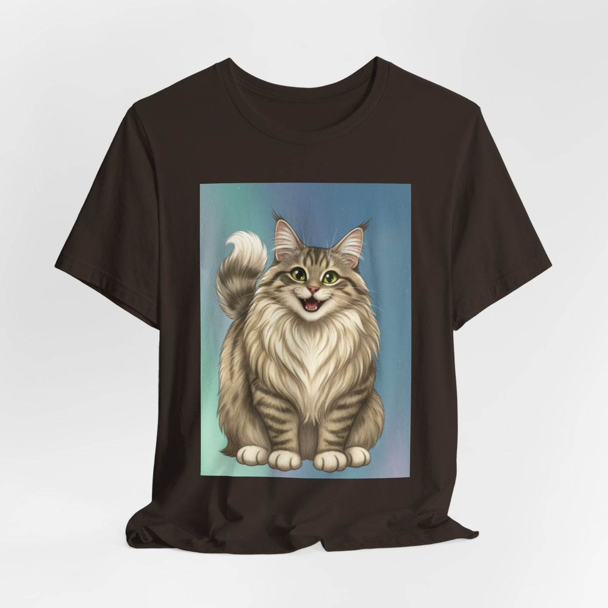 Cat — Norwegian Forest Cat — T-Shirt