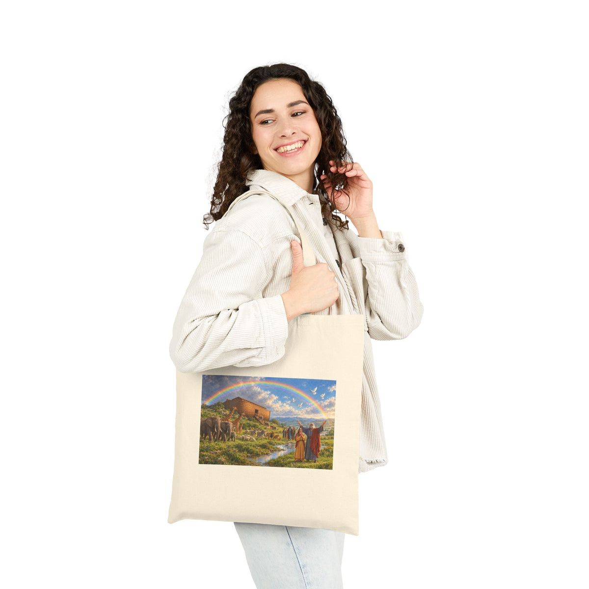 Hulabuloo — Noah’s Ark & Moses — Bible Tote Bag