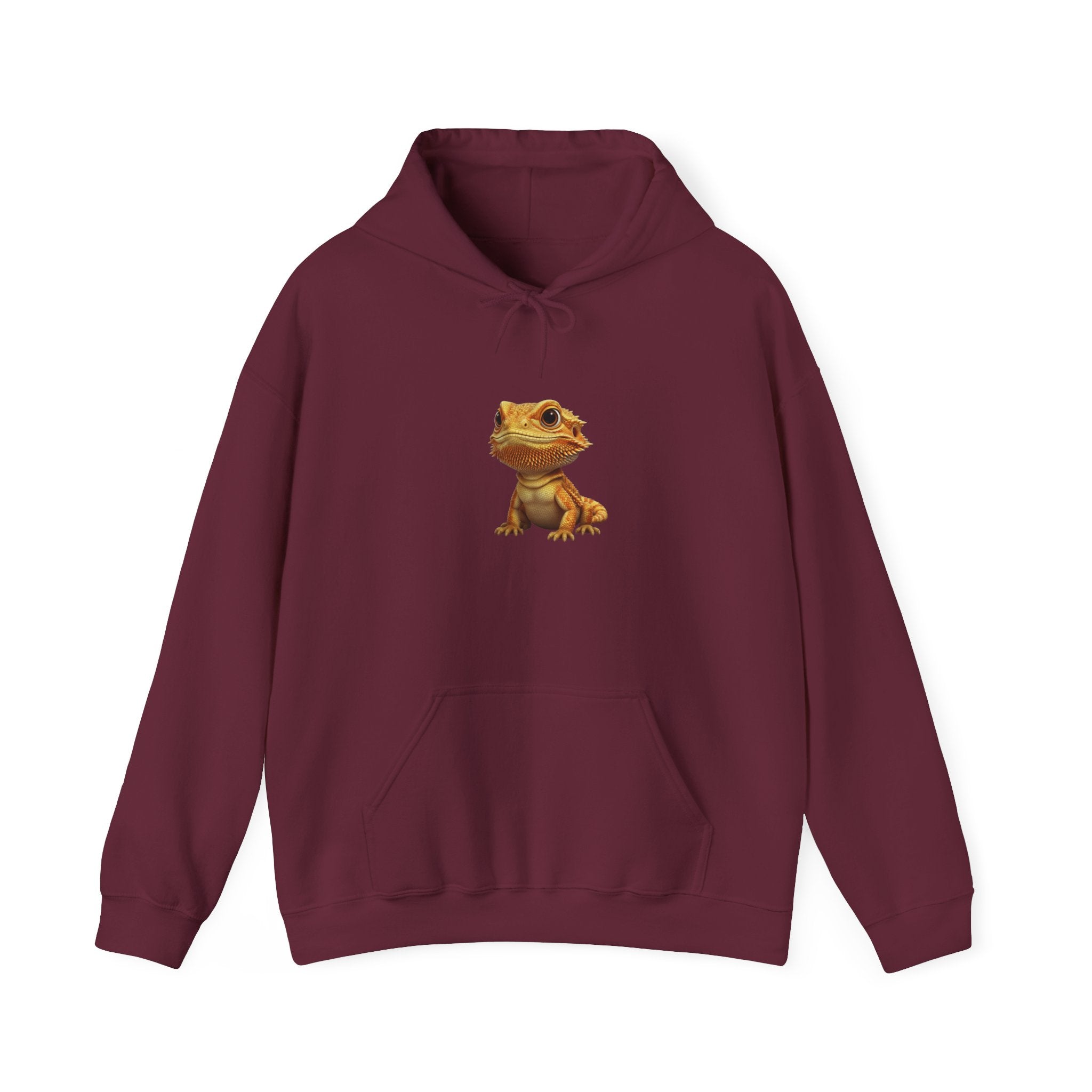 Bearded Dragon Hoodie — Cute Baby Reptile Graphic Sweatshirt