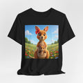 Kangaroo Mama & Joey Cute Graphic Tee