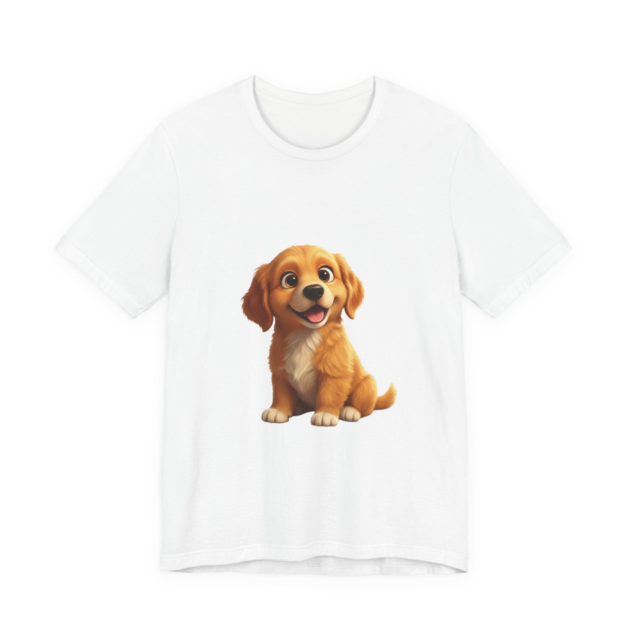 Puppy Graphic Tee — Adorable Golden Retriever Puppy T-Shirt