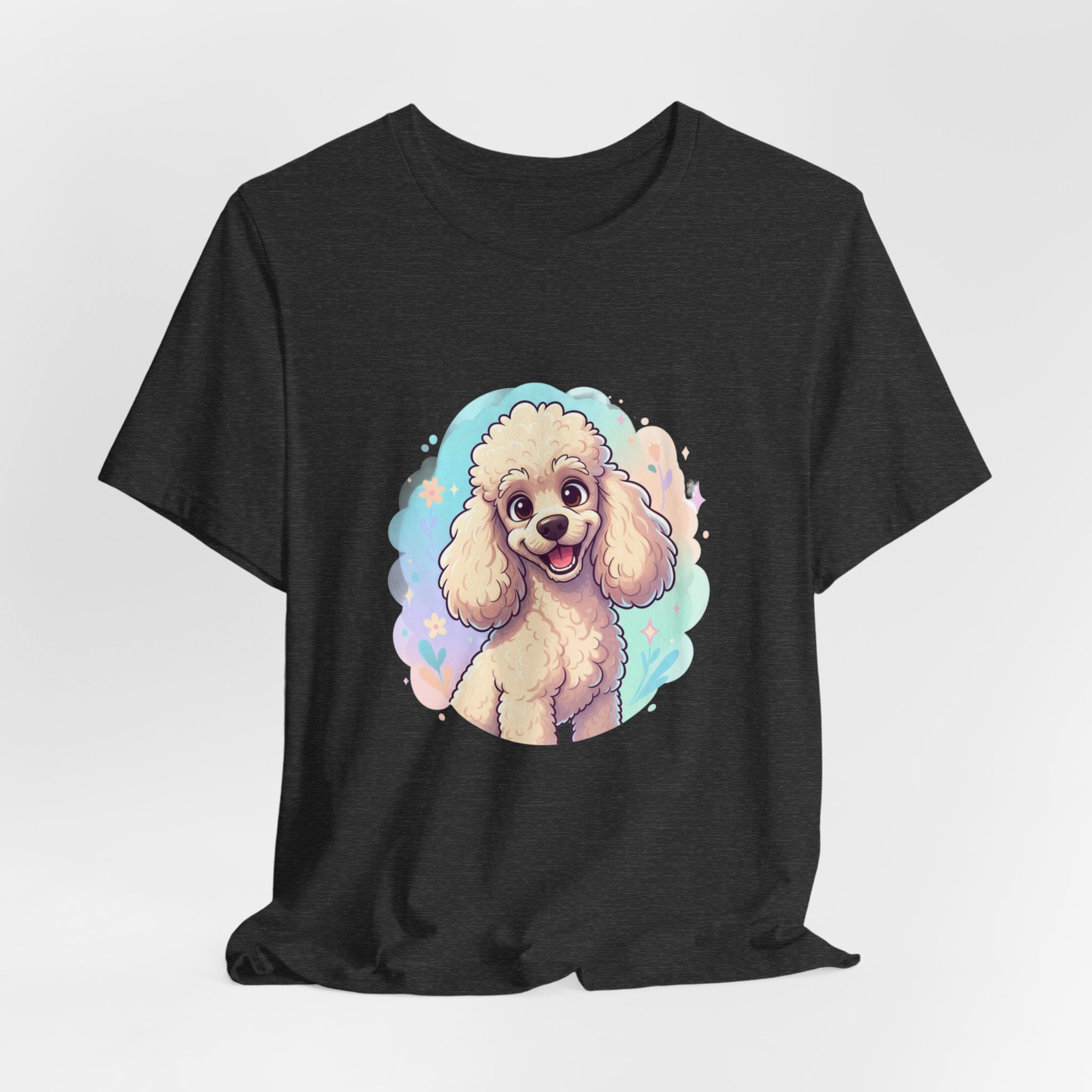 Poodle Tee — Cartoon Poodle Dog T‑Shirt