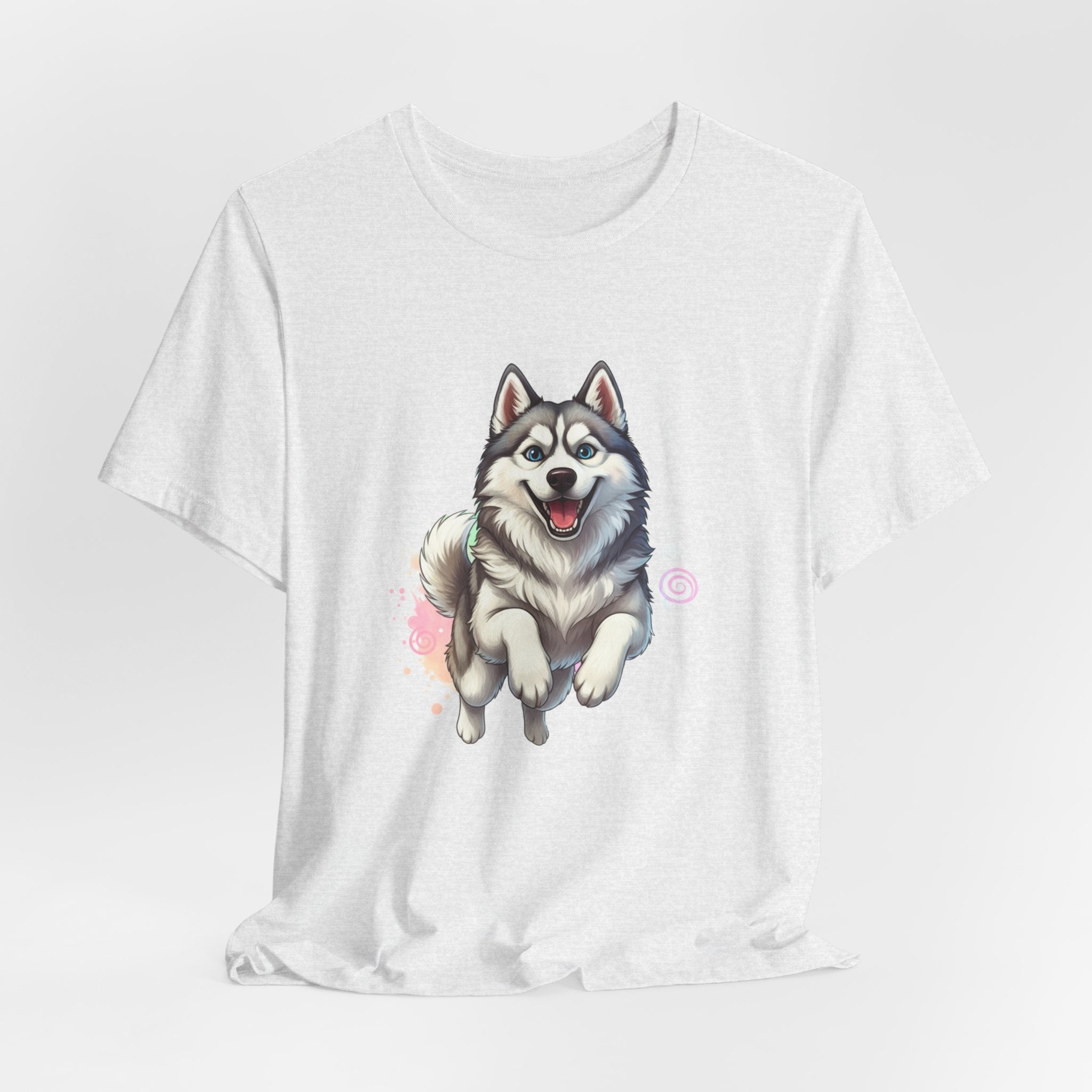 Husky T‑Shirt — Cute Alaskan Malamute Dog Tee