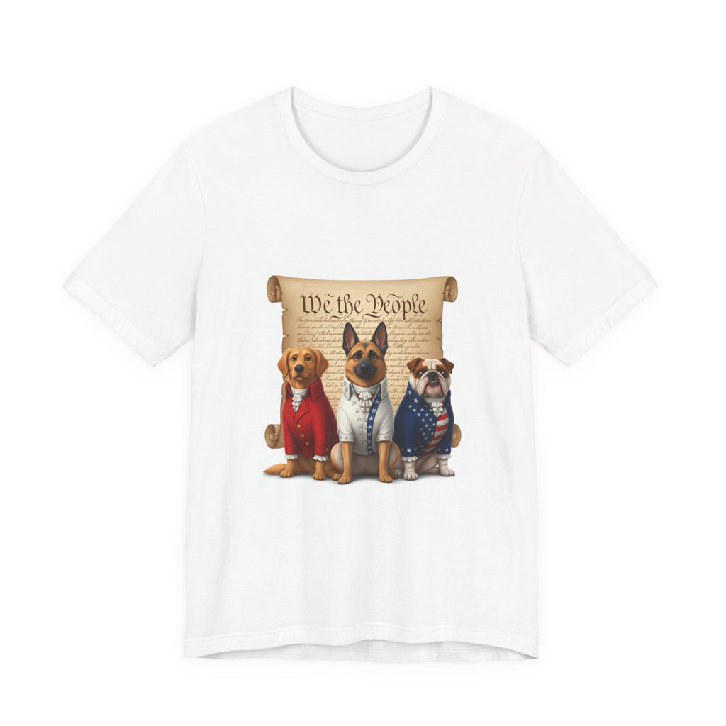 Patriotic 'We the People' Dogs Tee