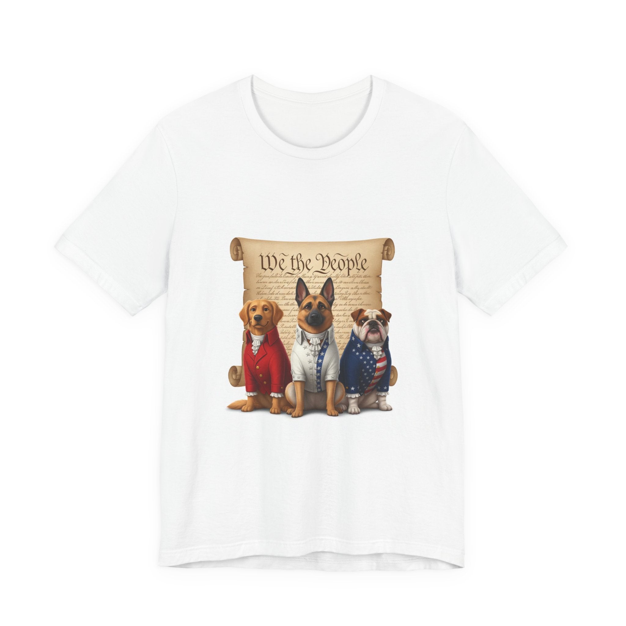 Patriotic 'We the People' Dogs Tee