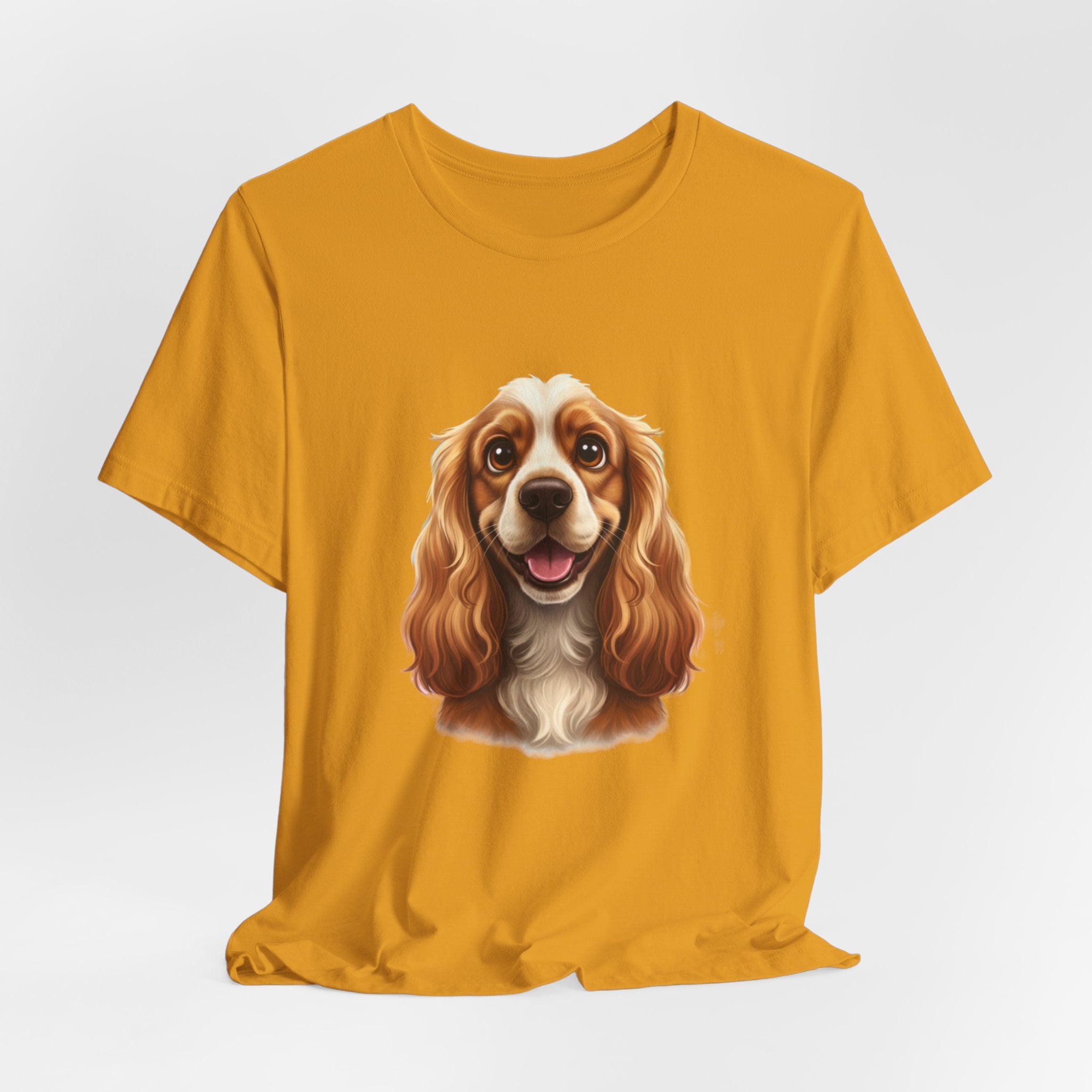 Cavalier King Charles Spaniel Portrait Tee - Cute Dog Lover T-Shirt