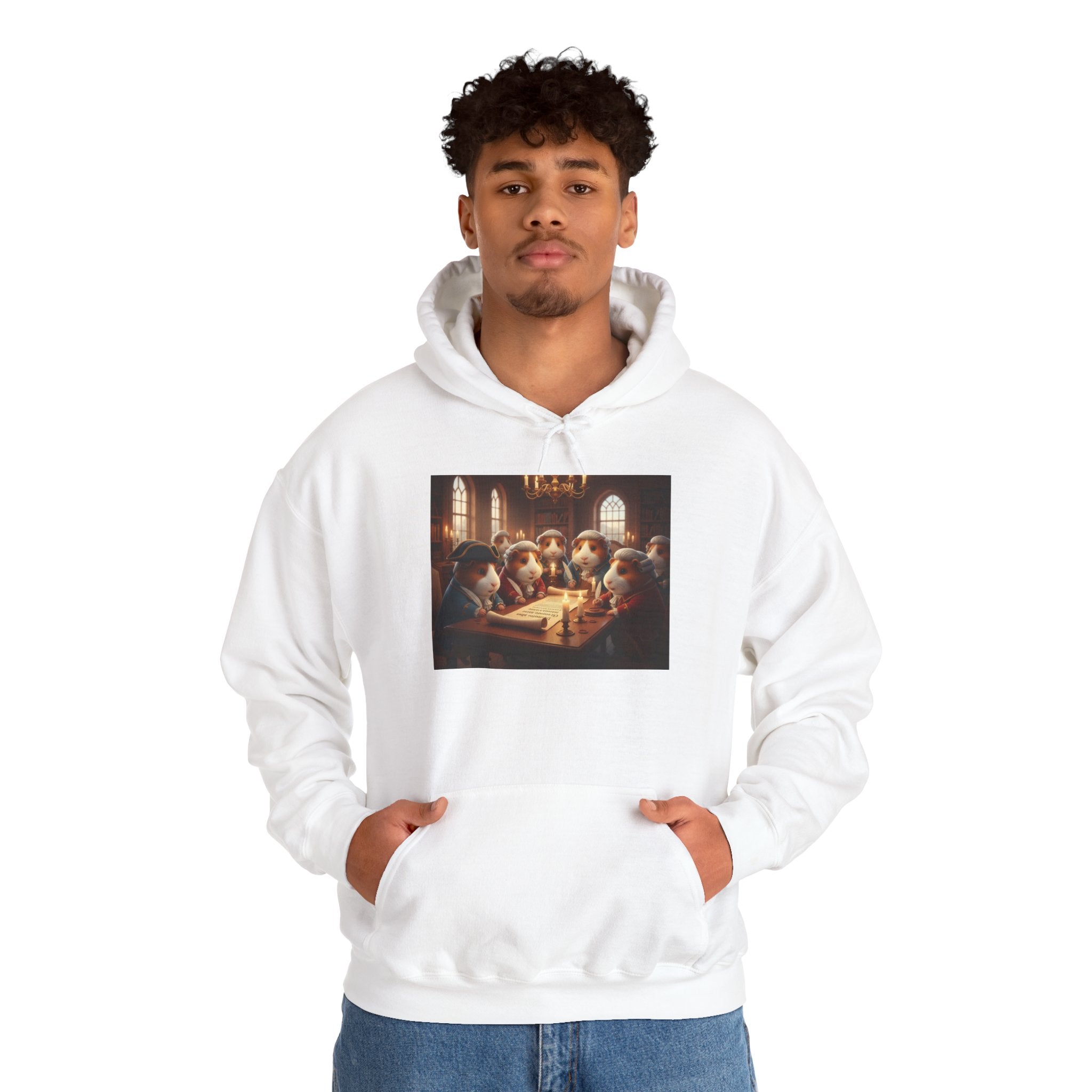 Guinea Pig History- Declaration of Independence Signing Art Pullover
