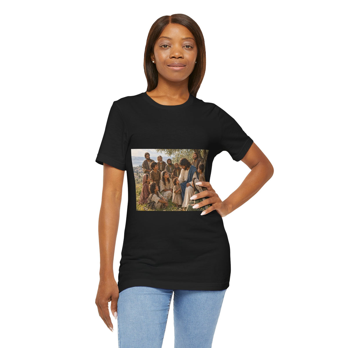Hulabuloo — Jesus Teaching Children — Bible T-Shirt