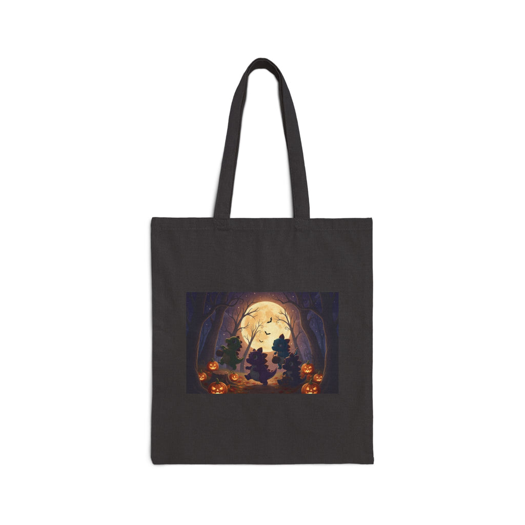 Dinosaur Harvest Hayride & Pumpkin Patch Two-Sided Tote Bag