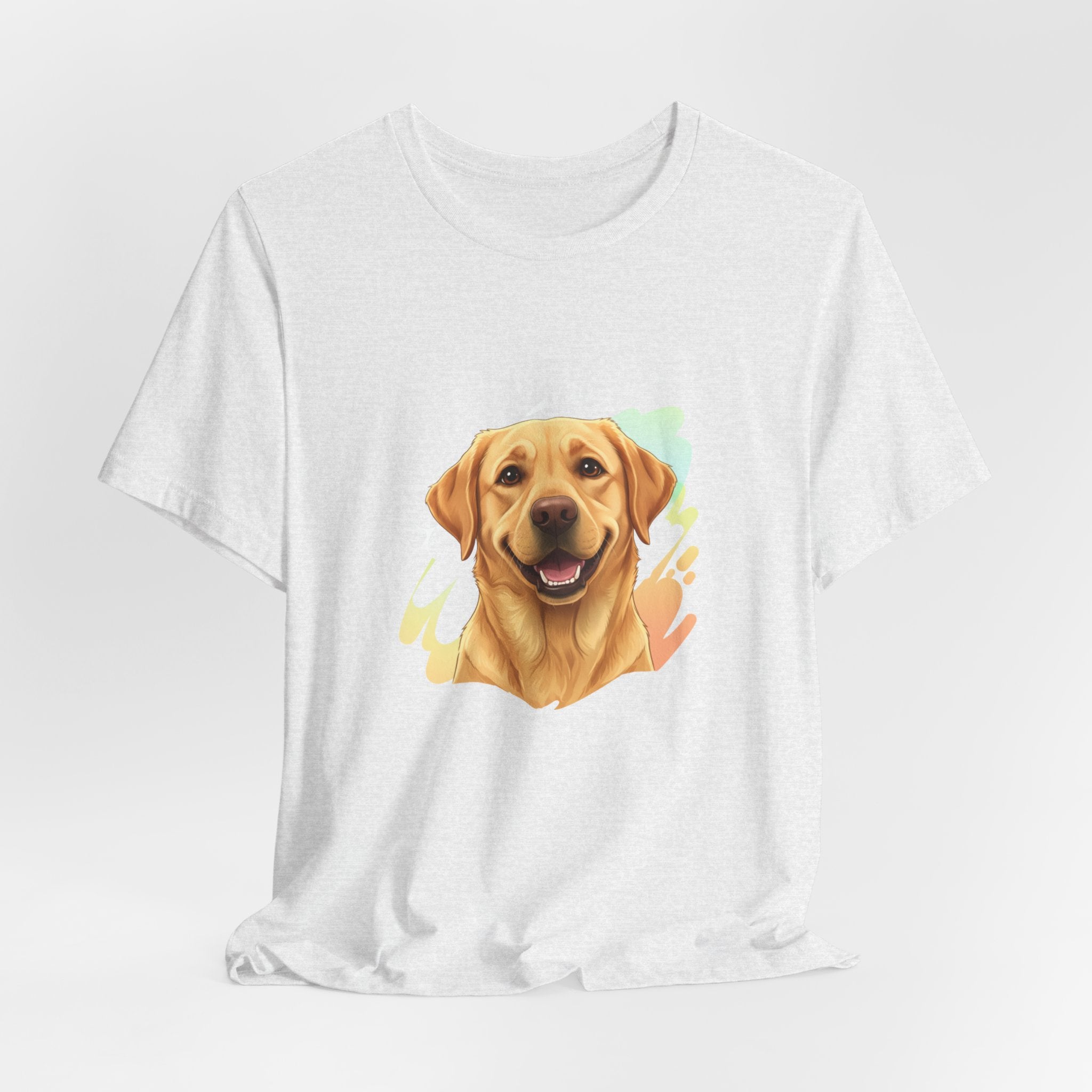 Labrador Retriever Portrait T-Shirt — Cute Dog Face Tee for Pet Lovers