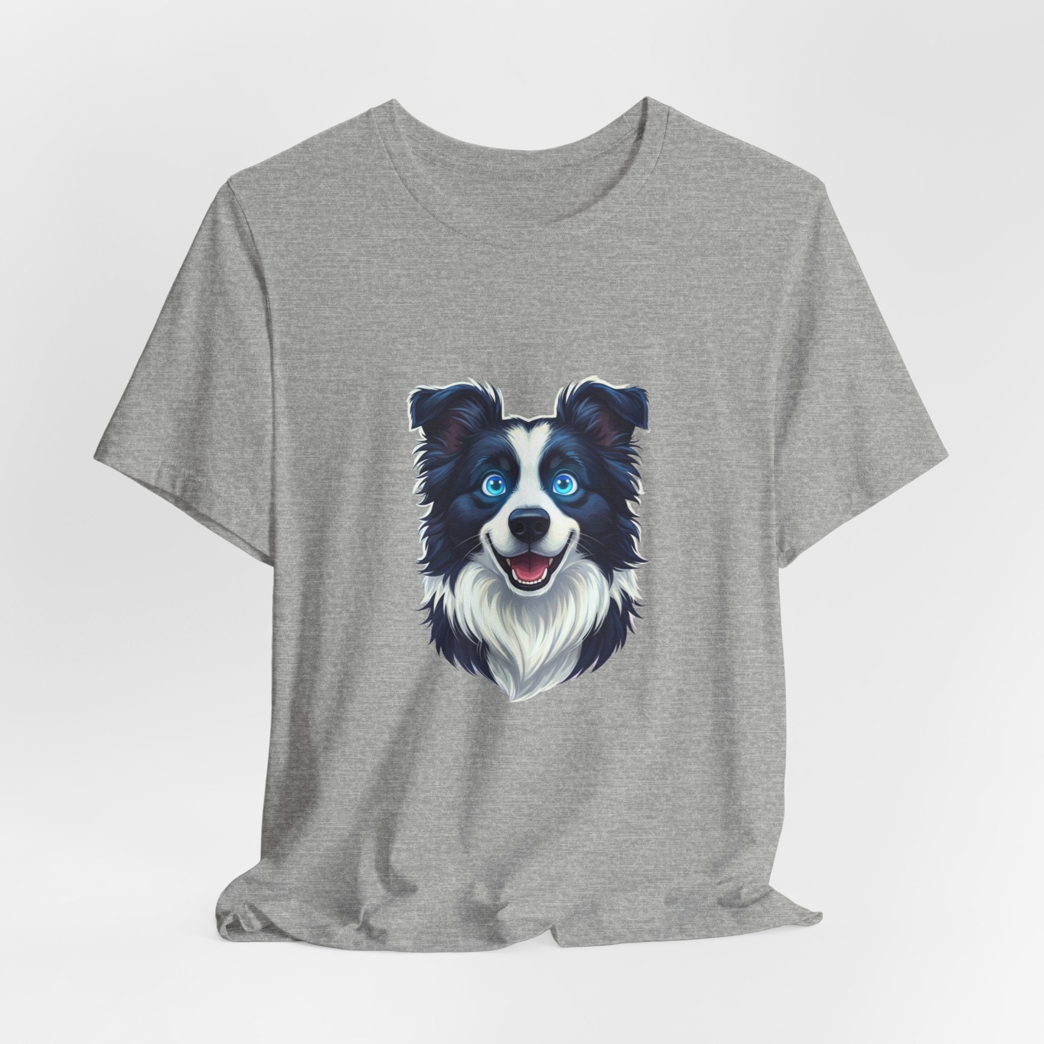 Border Collie Portrait Tee — Dog Lover Shirt