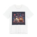 4th of July Guinea Pigs T-Shirt — Patriotic Fireworks Tee | Cute Guinea Pig Graphic