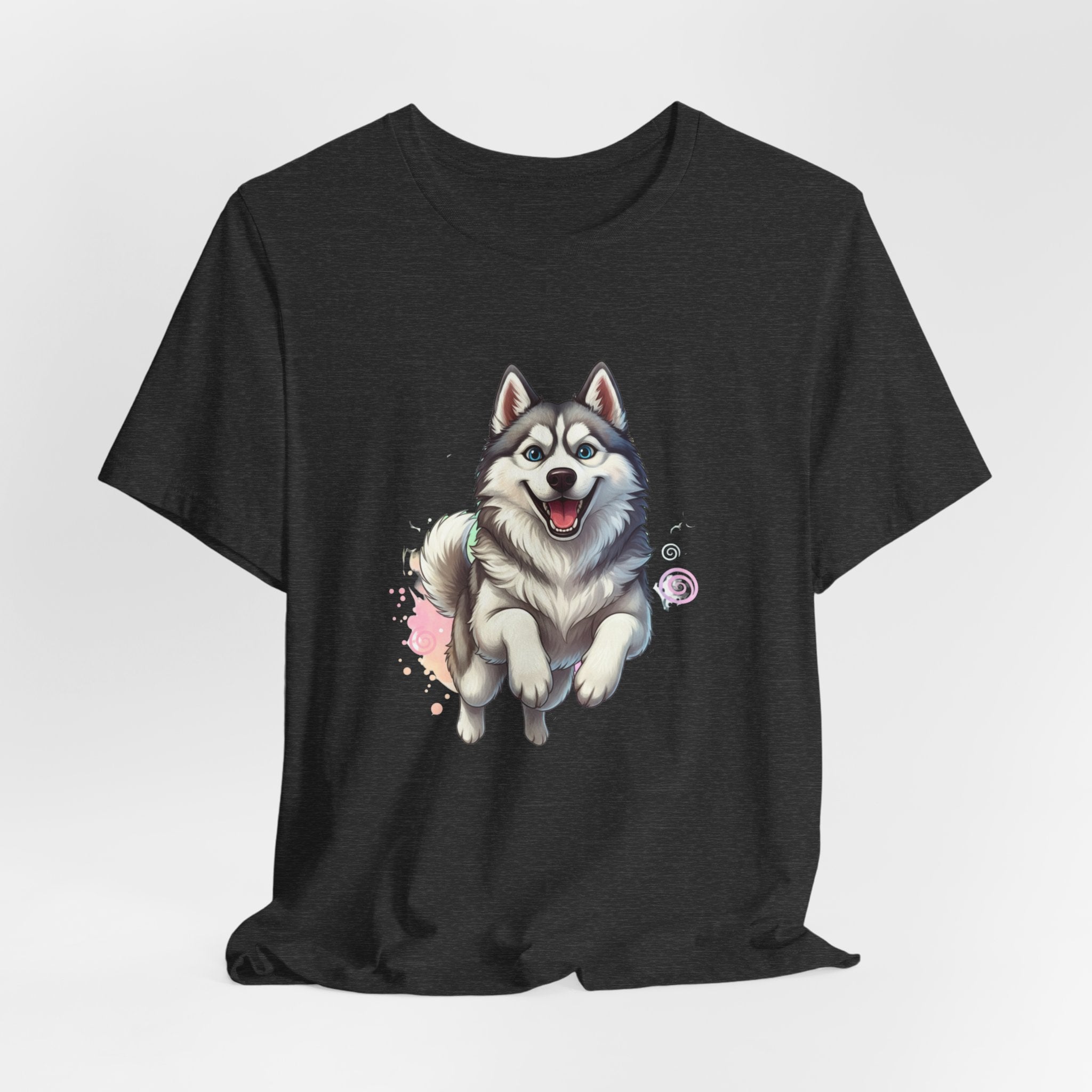 Husky T‑Shirt — Cute Alaskan Malamute Dog Tee