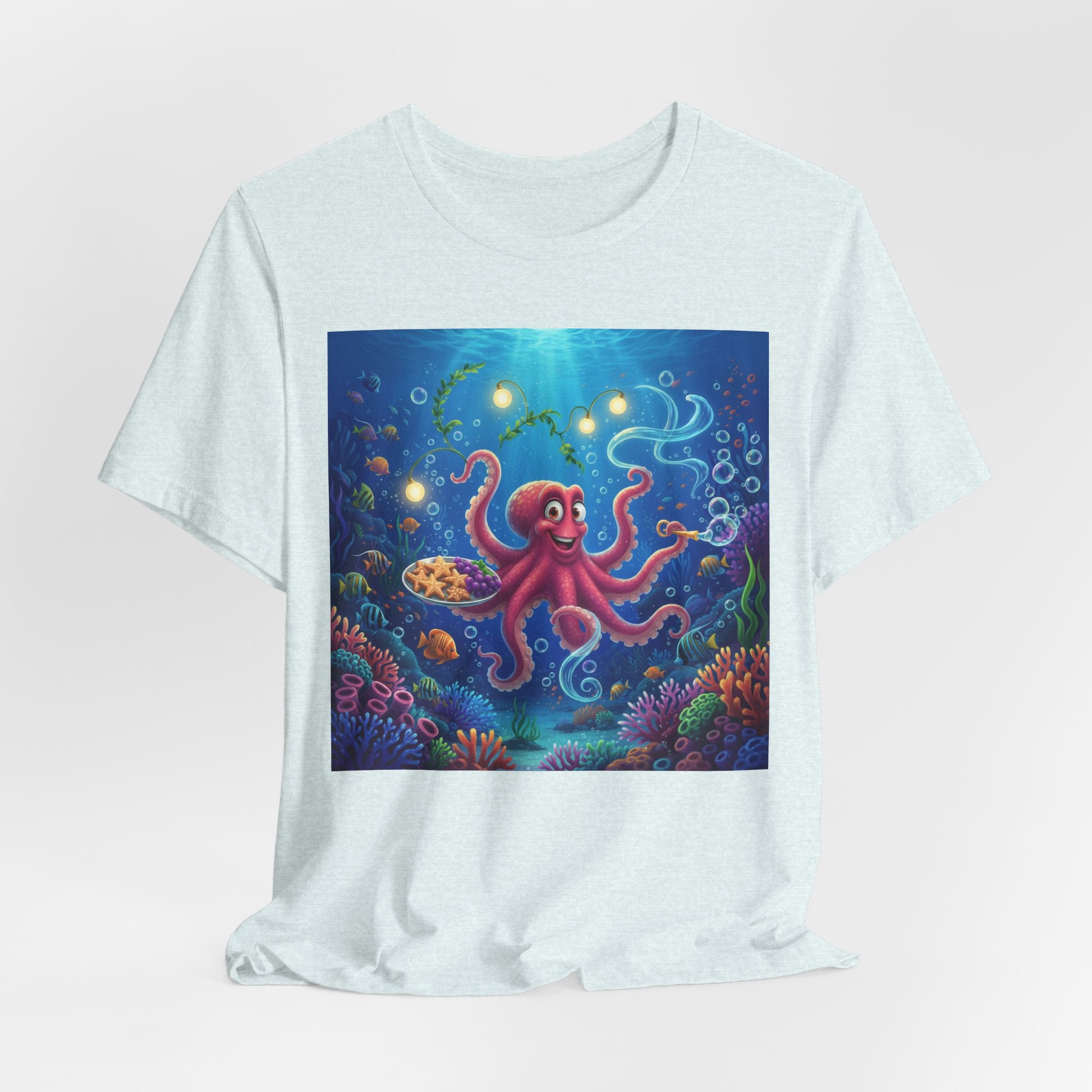 Octopus Ocean Tee — Colorful Underwater Sea Life T-Shirt