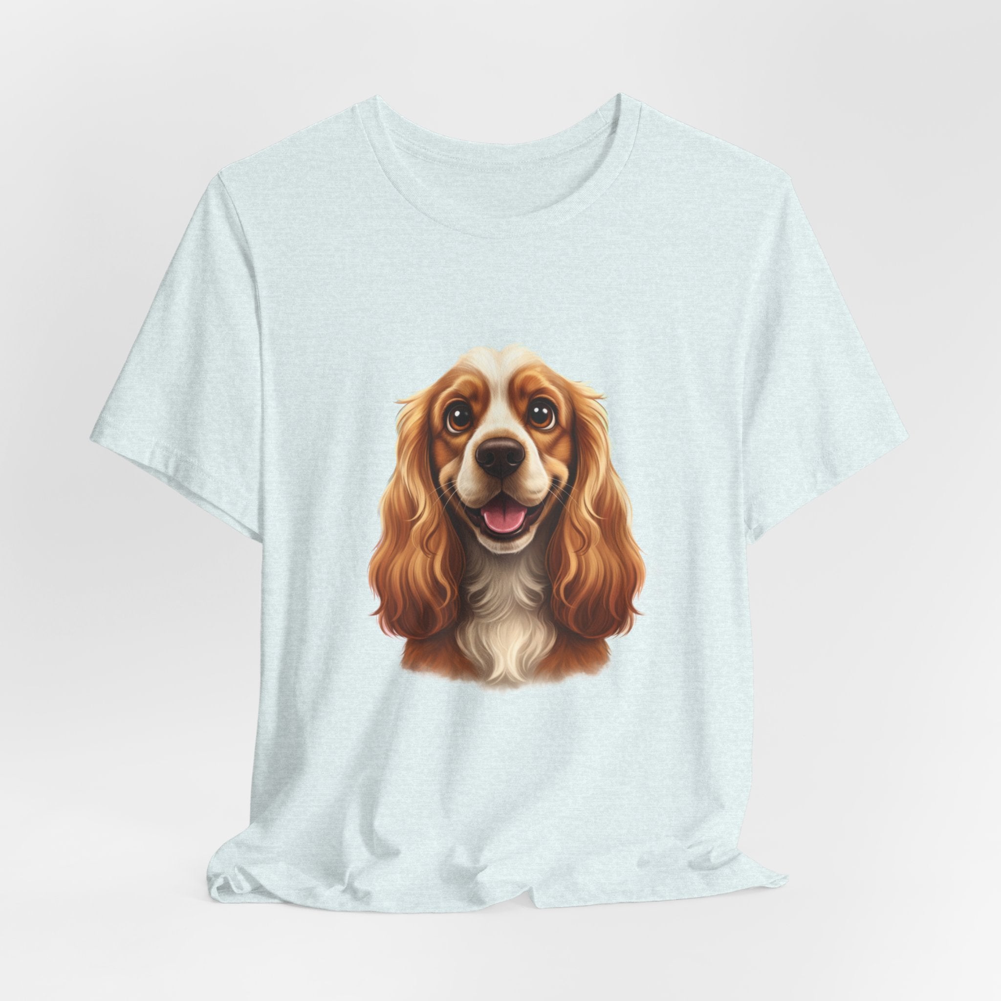 Cavalier King Charles Spaniel Portrait Tee - Cute Dog Lover T-Shirt