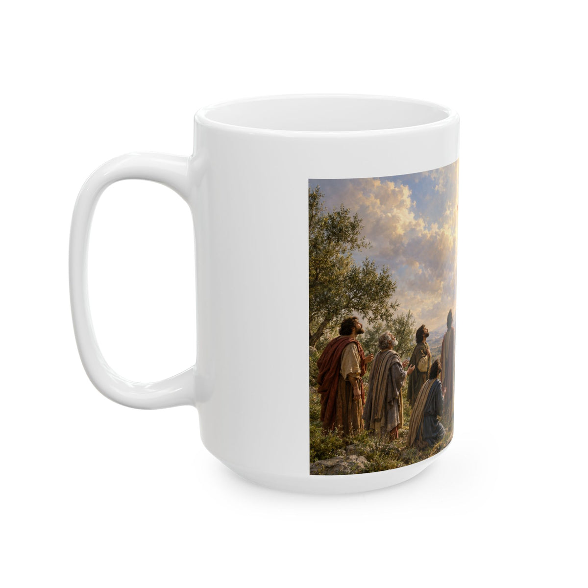 Hulabuloo — Ascension of Jesus — Bible Ceramic Mug