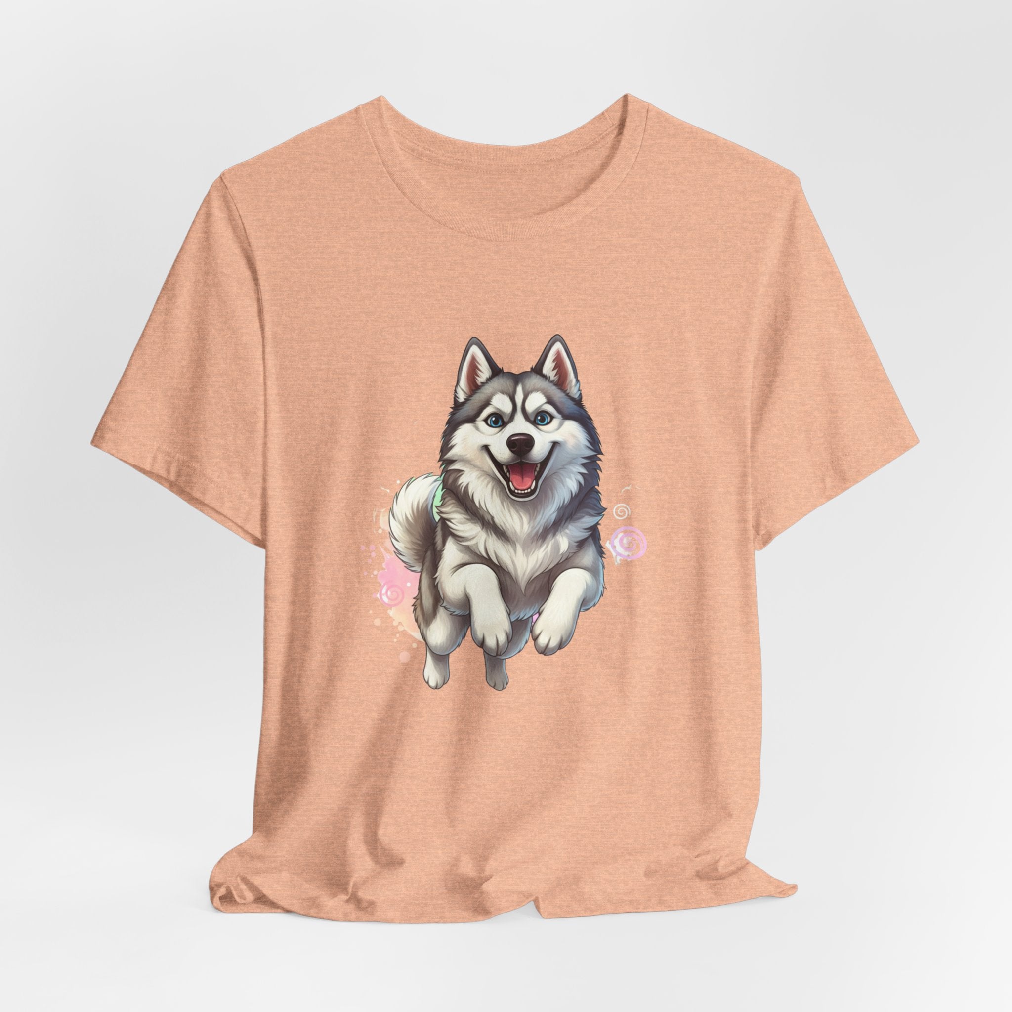 Husky T‑Shirt — Cute Alaskan Malamute Dog Tee