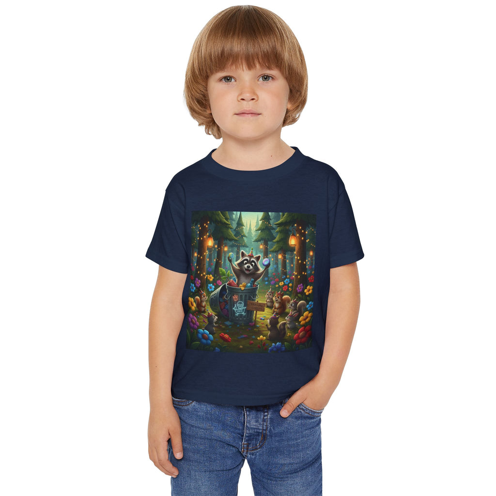 Hulabuloo — Raccoon — Forest Party Toddler T-Shirt