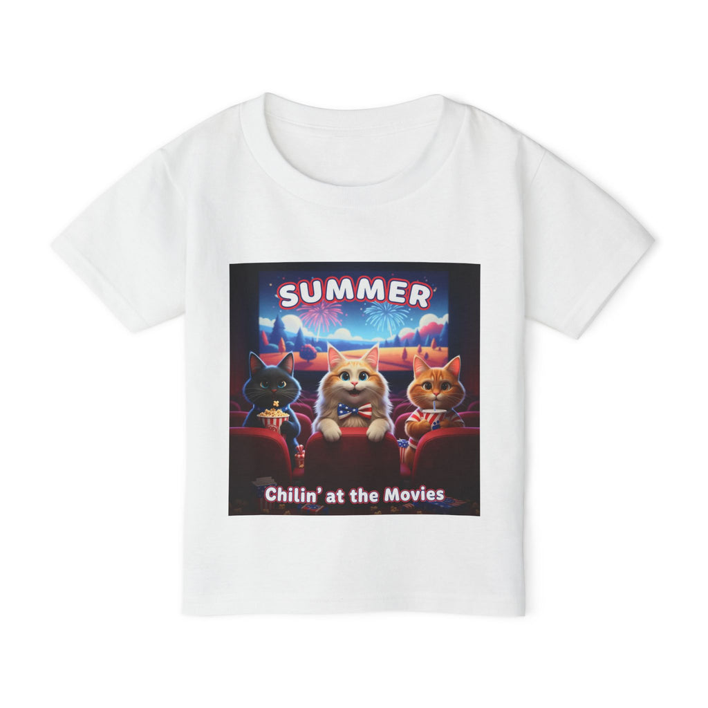 Kitties — Chillin' at the Movies — Toddler T-Shirt