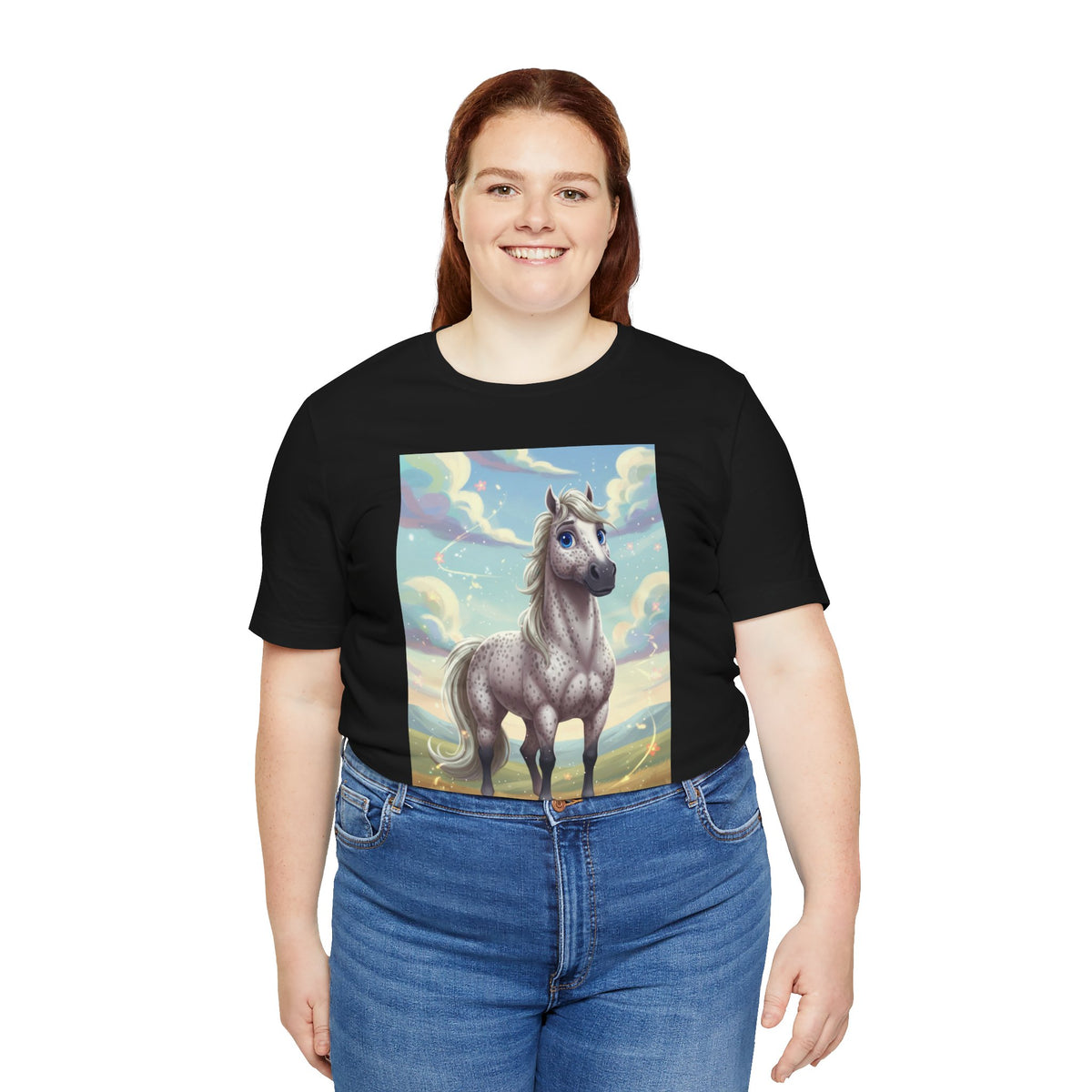 Horse — Kiger Mustang — Dapple Grey — T-Shirt