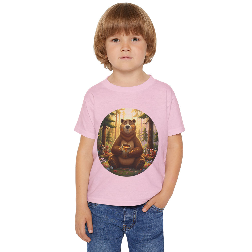 Hulabuloo — Bear — Forest Party Toddler T-Shirt