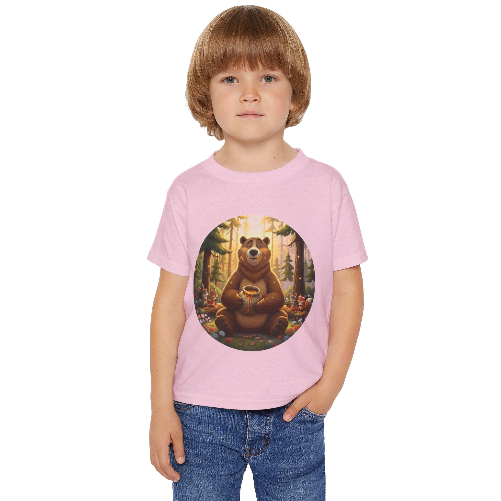 Hulabuloo — Bear — Forest Party Toddler T-Shirt