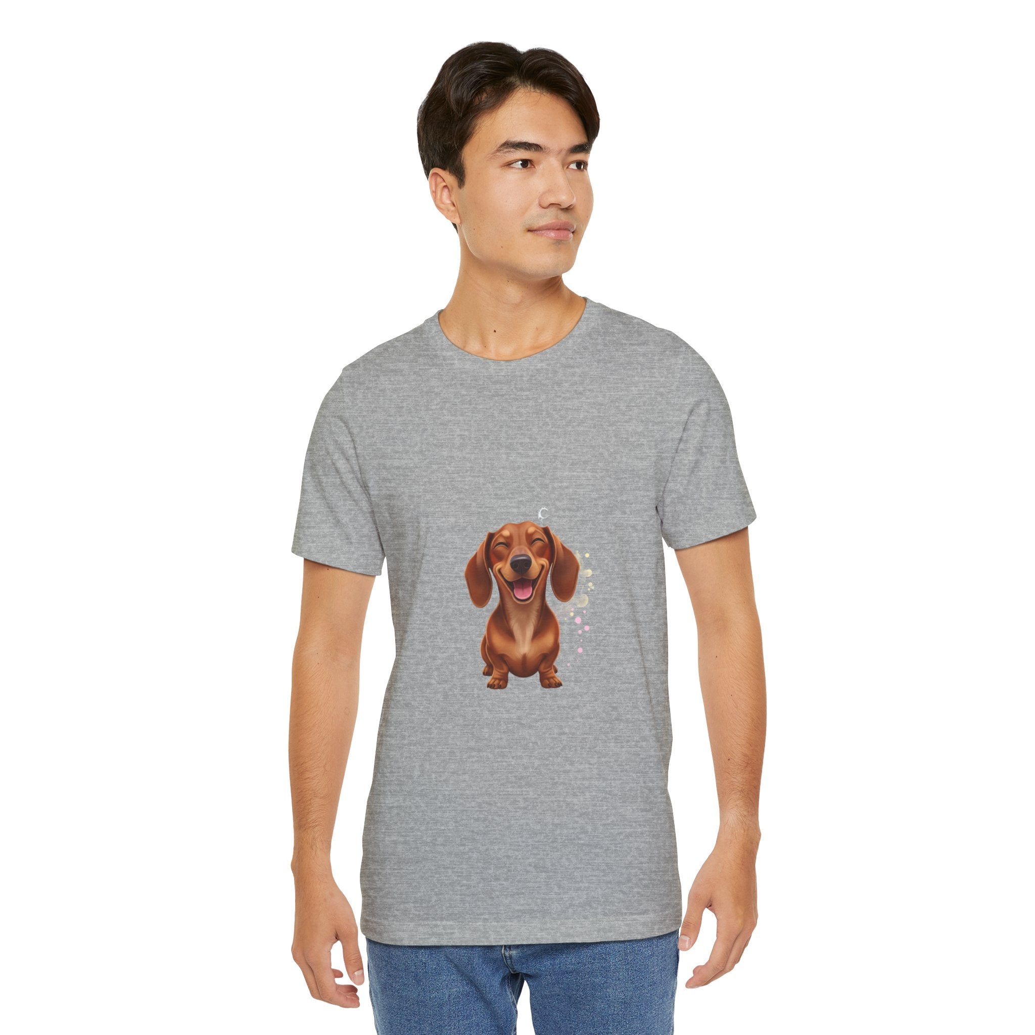 Dachshund Smile T-Shirt — Cute Happy Wiener Dog Tee