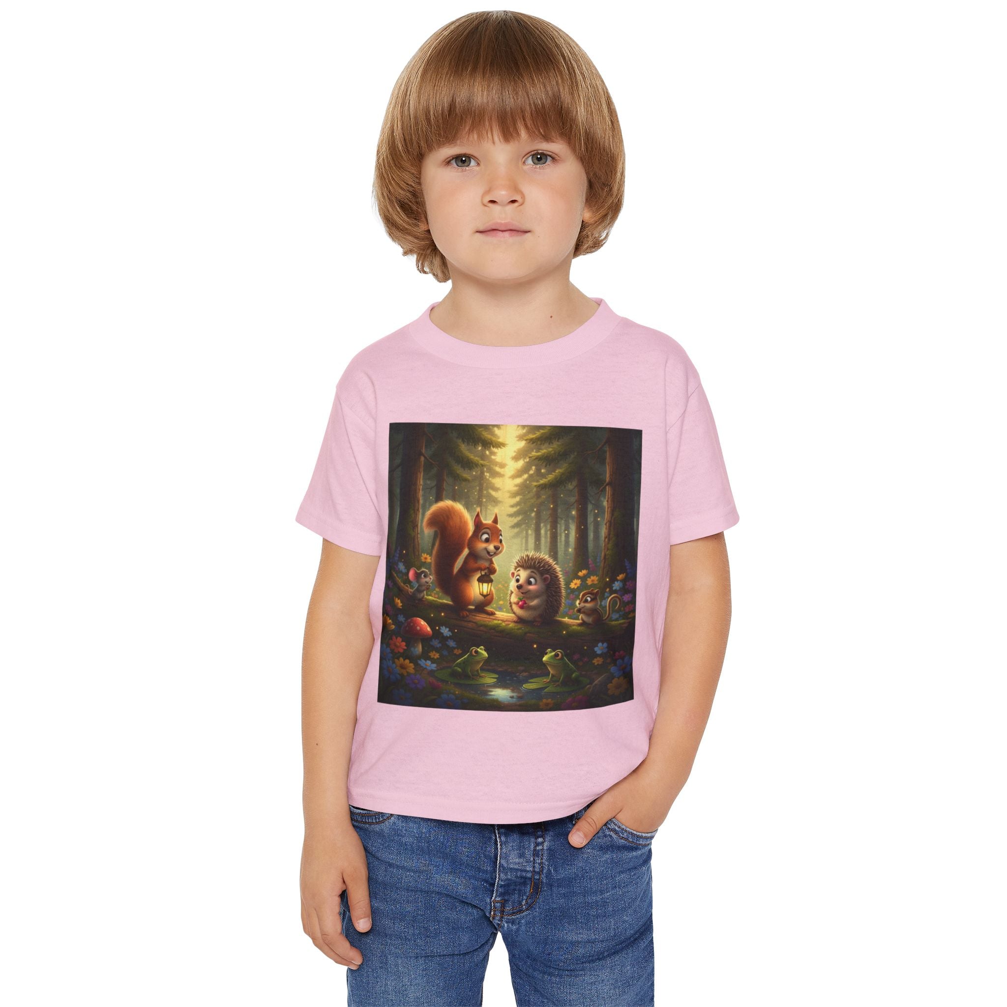 Hulabuloo — Hedgehog — Forest Party Toddler T-Shirt