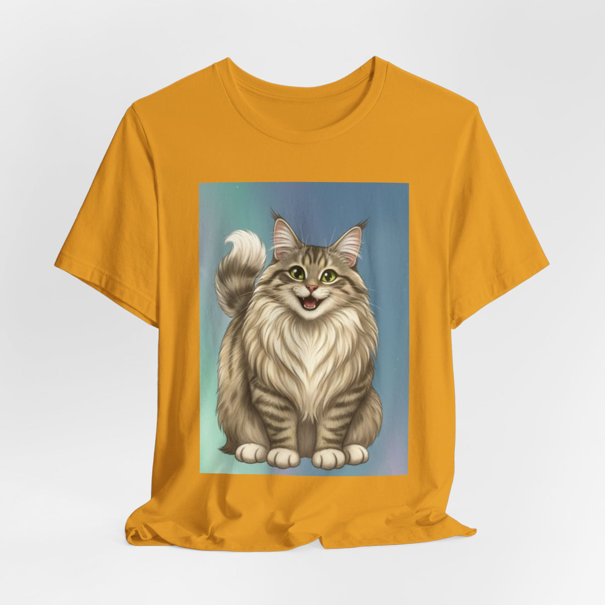 Cat — Norwegian Forest Cat — T-Shirt