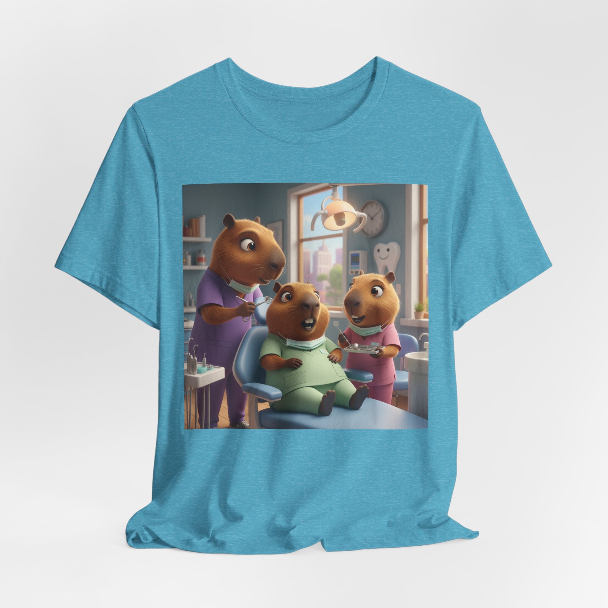 Capybara Dentist Scene T‑Shirt